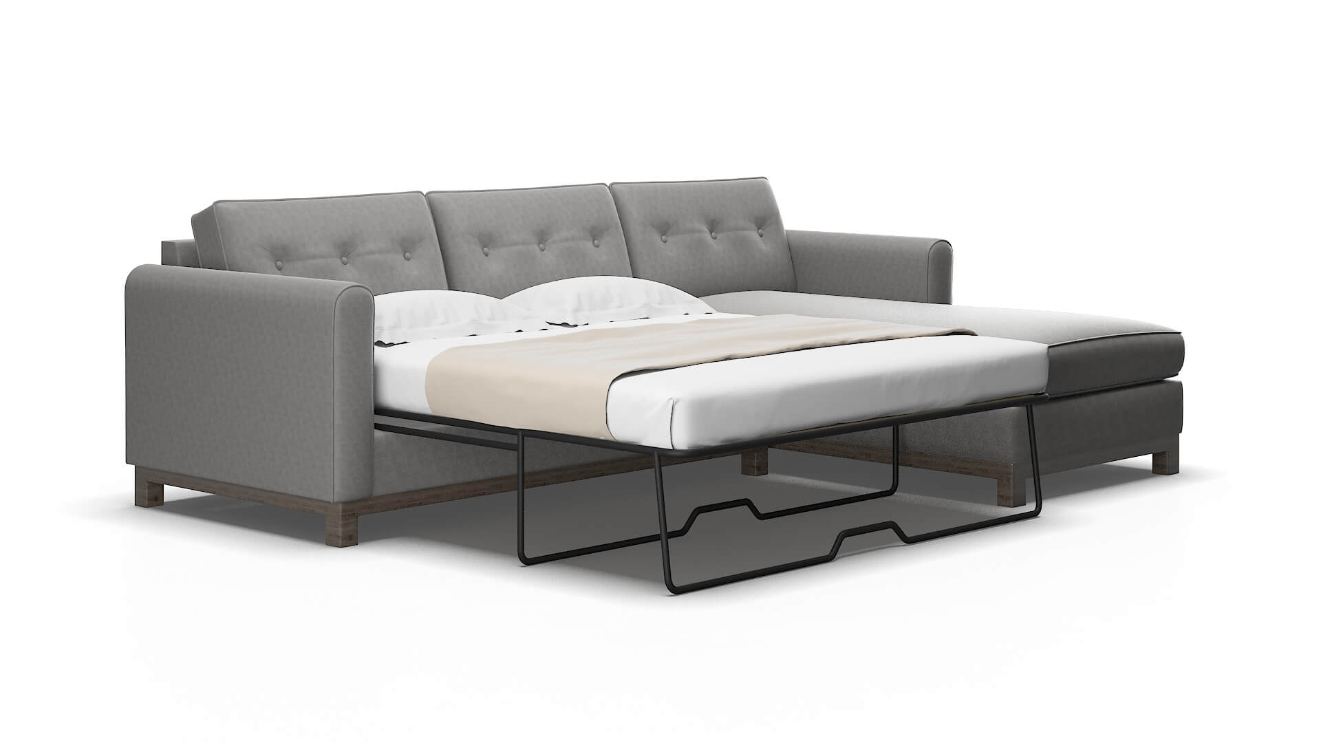 Rio Noble Smoke Panel Sleeper Espresso legs 2