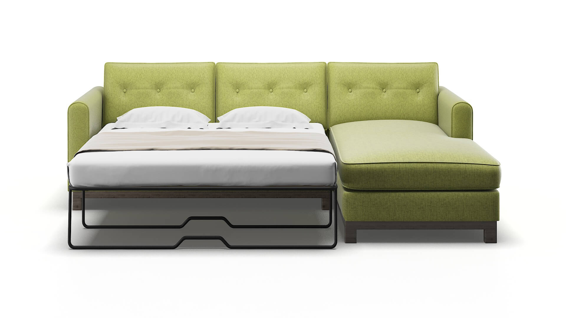 Rio Notion Appletini Panel Sleeper Espresso legs 1