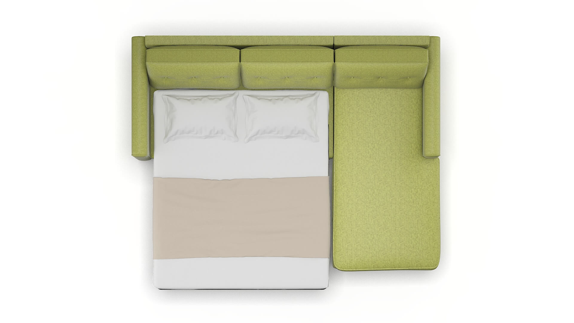Rio Notion Appletini Panel Sleeper Espresso legs 3
