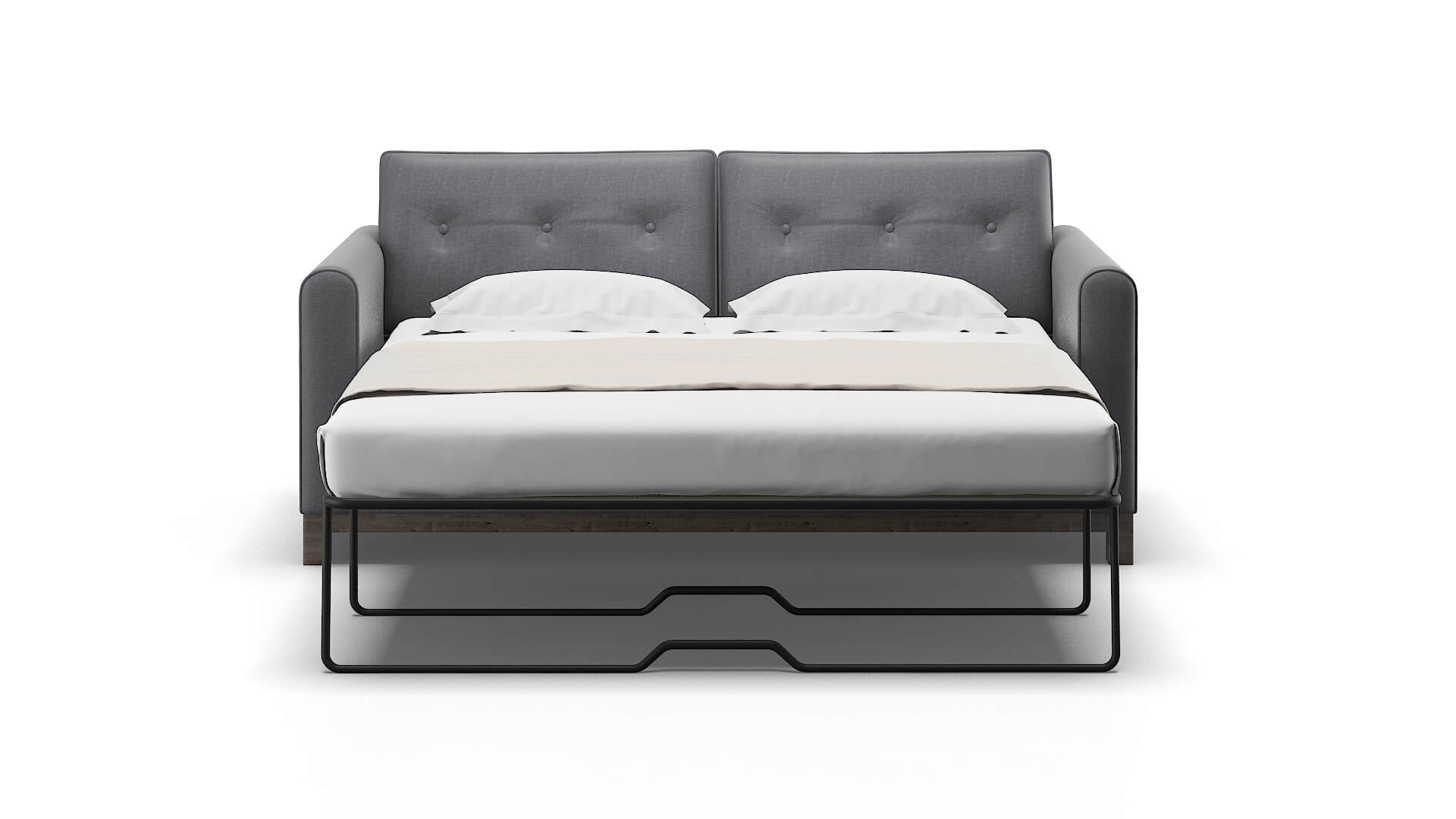 Rio Notion Graphite Sofa Sleeper Espresso legs 1