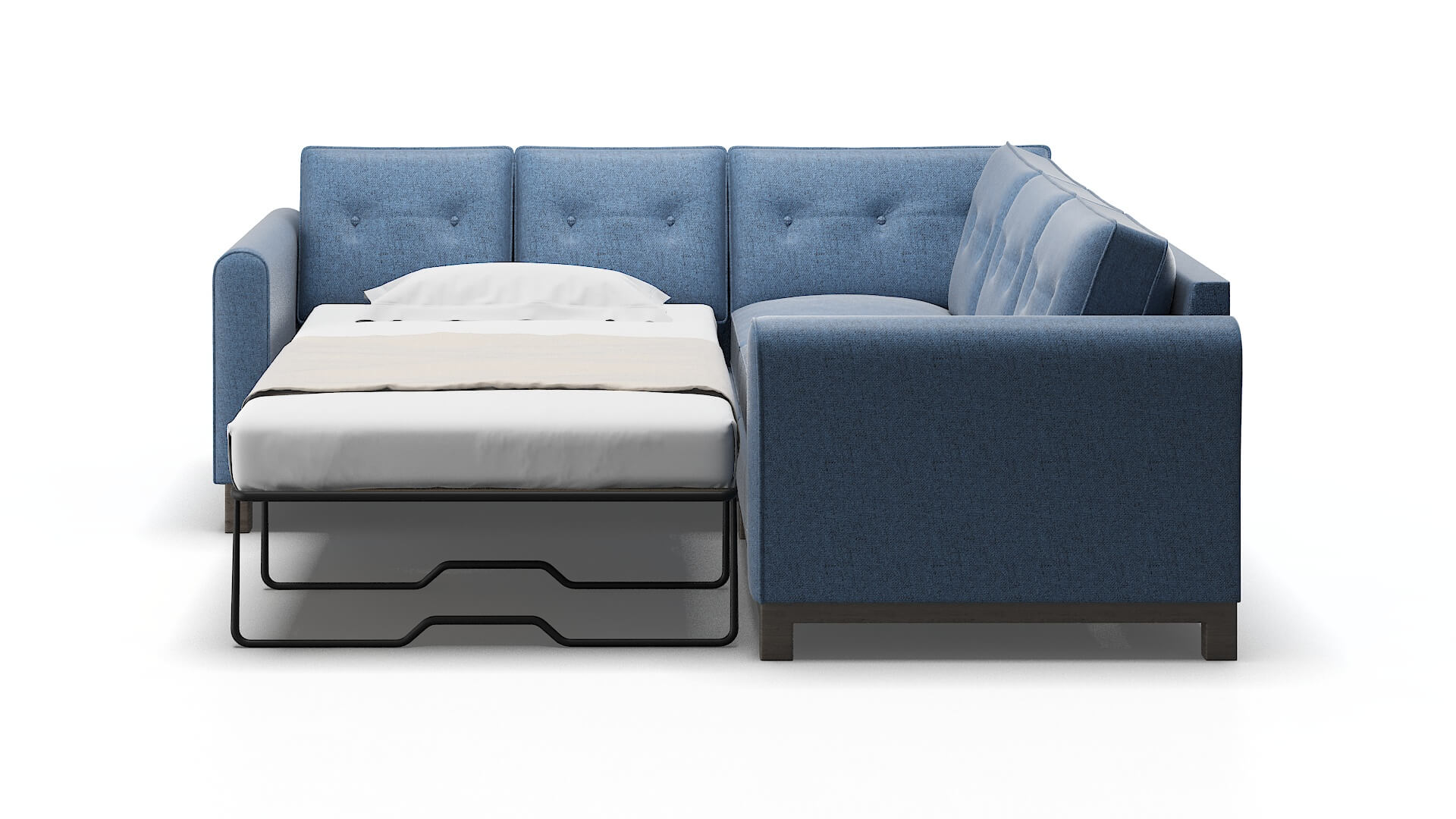Rio Oceanside Marine Sectional Sleeper Espresso legs 1