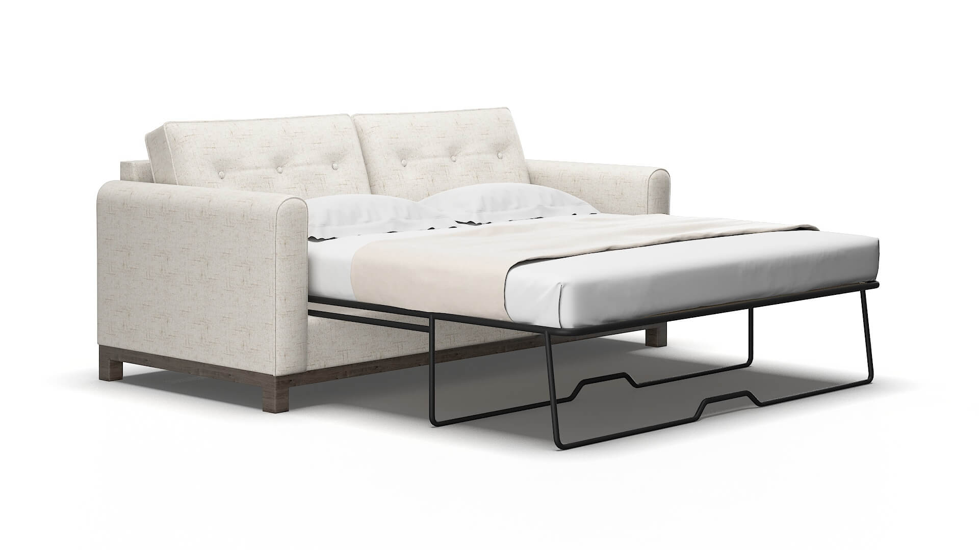 Rio Oceanside natural Sofa sleeper Espresso Legs  2