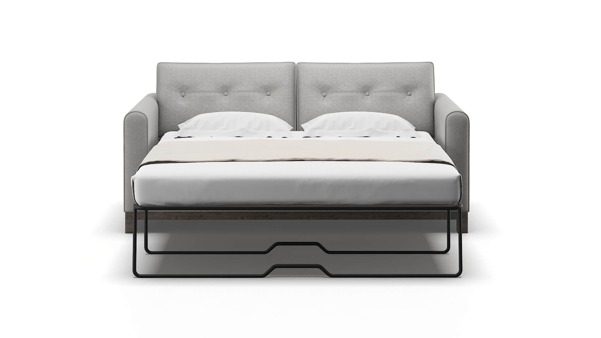 Rio Phoenix Smoke Sofa Sleeper Espresso legs 1