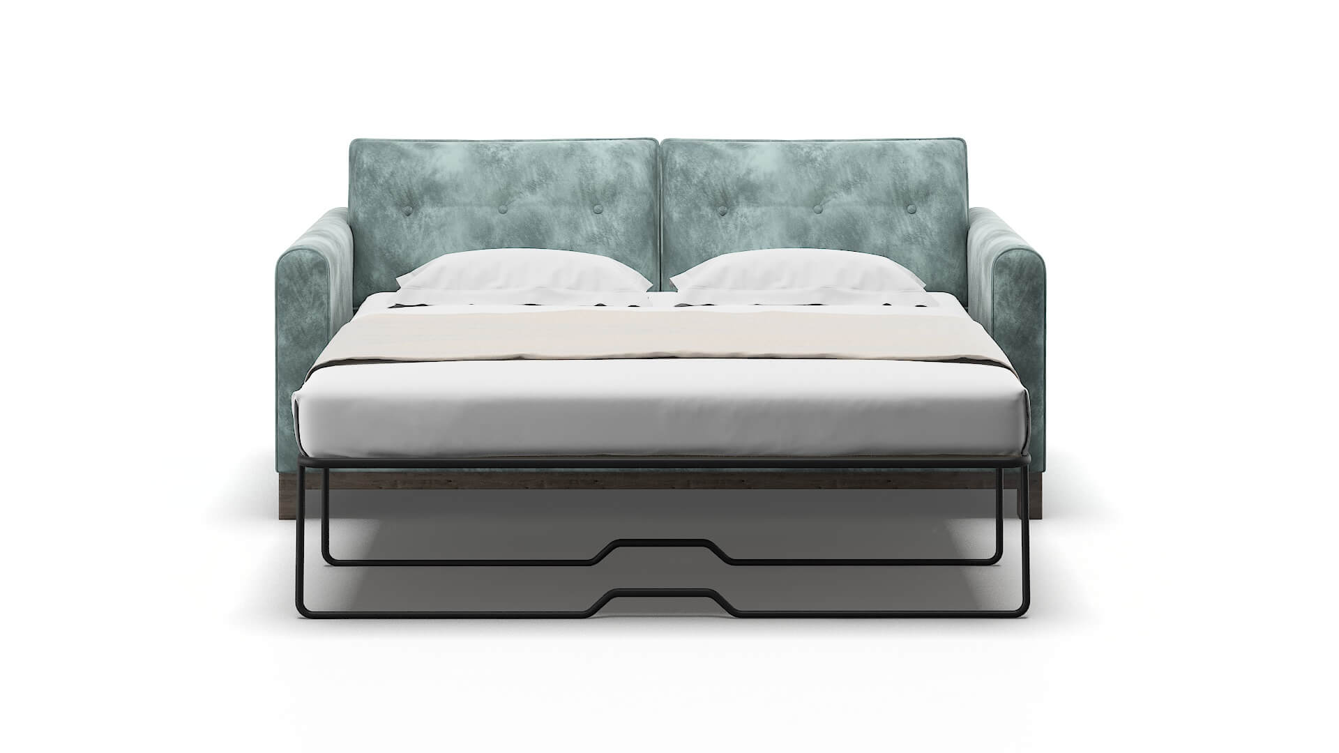 Rio Royale Cloud Sofa Sleeper Espresso legs 1