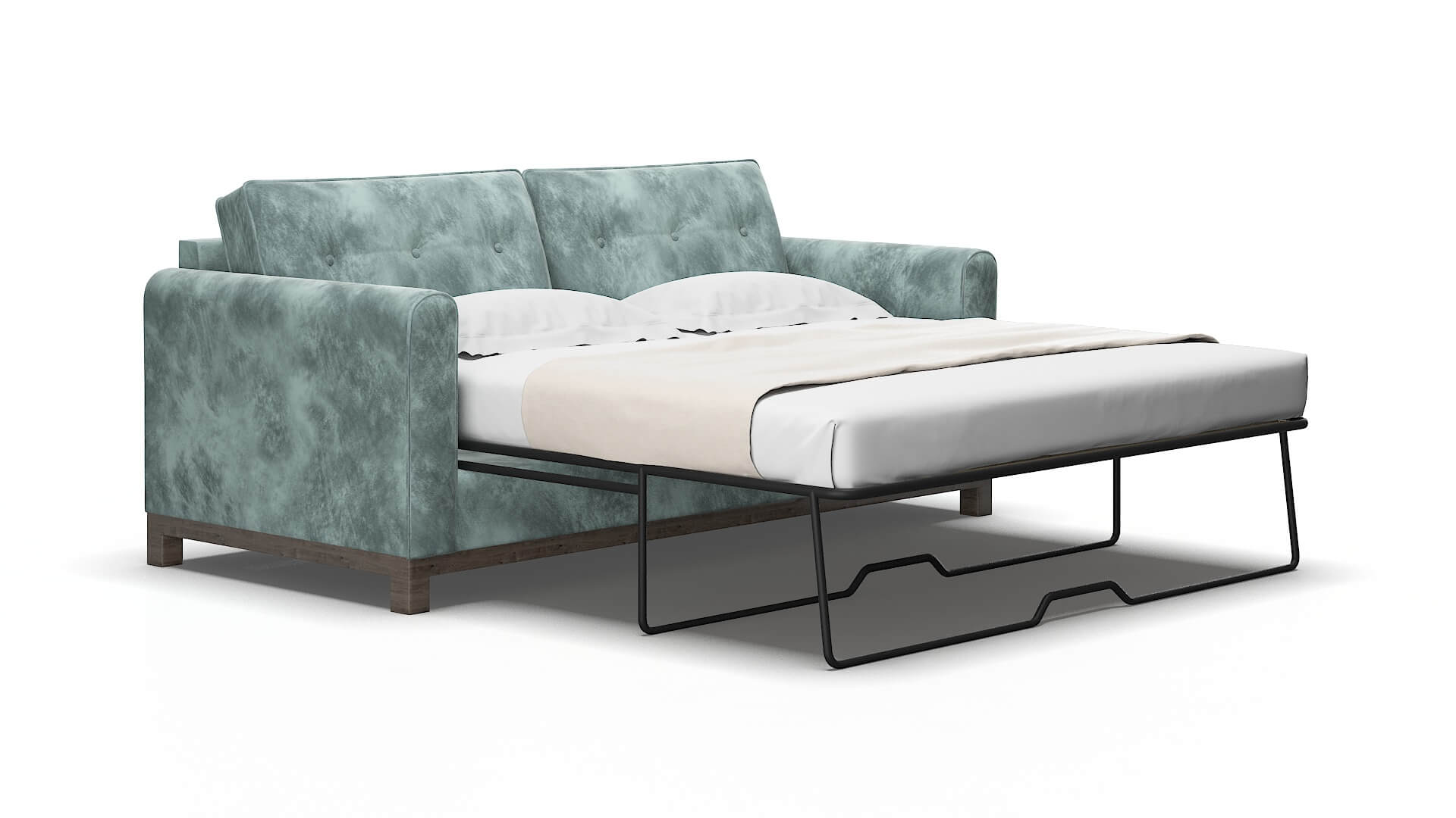 Rio Royale Cloud Sofa Sleeper Espresso legs 2