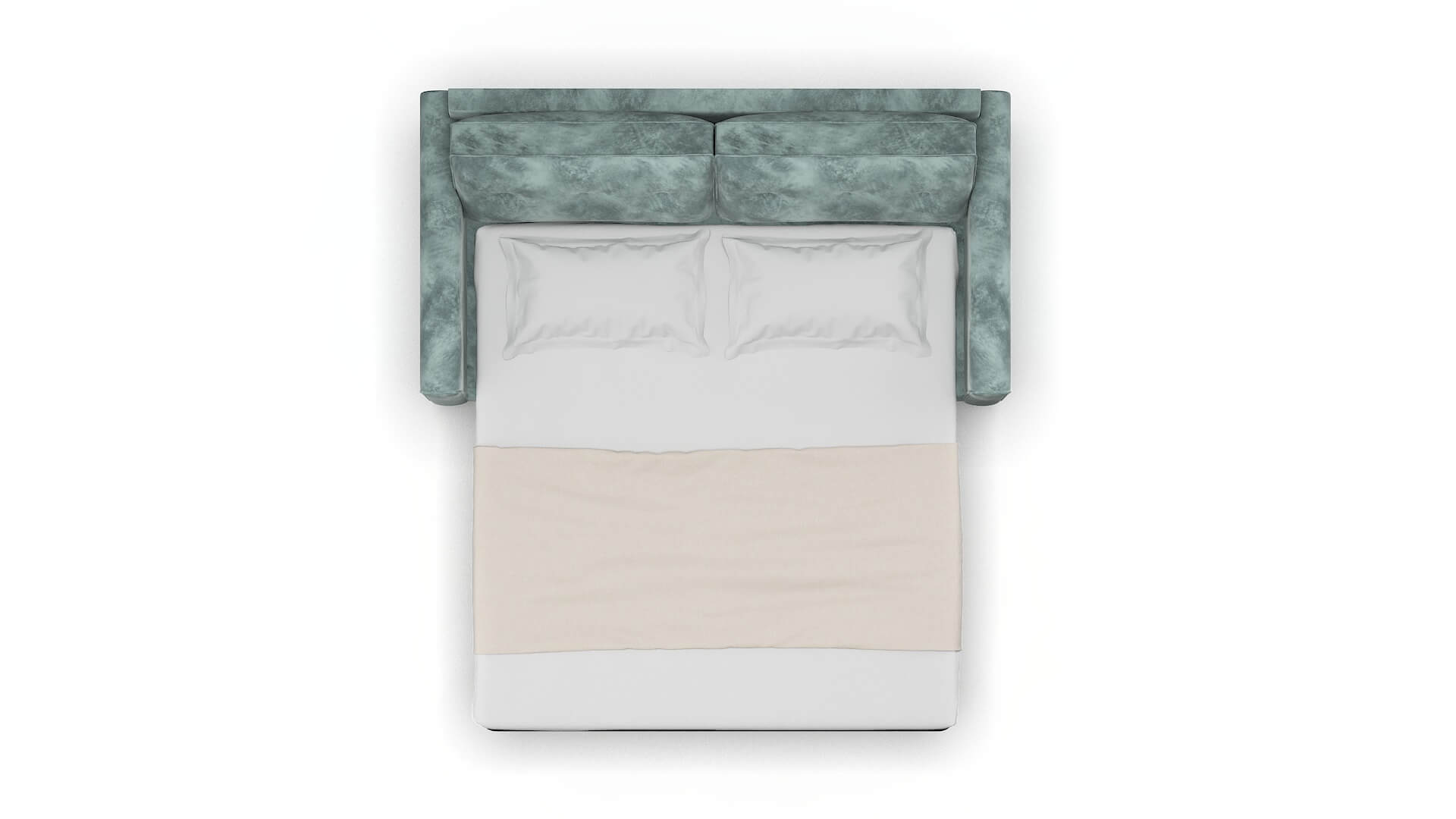 Rio Royale Cloud Sofa Sleeper Espresso legs 3