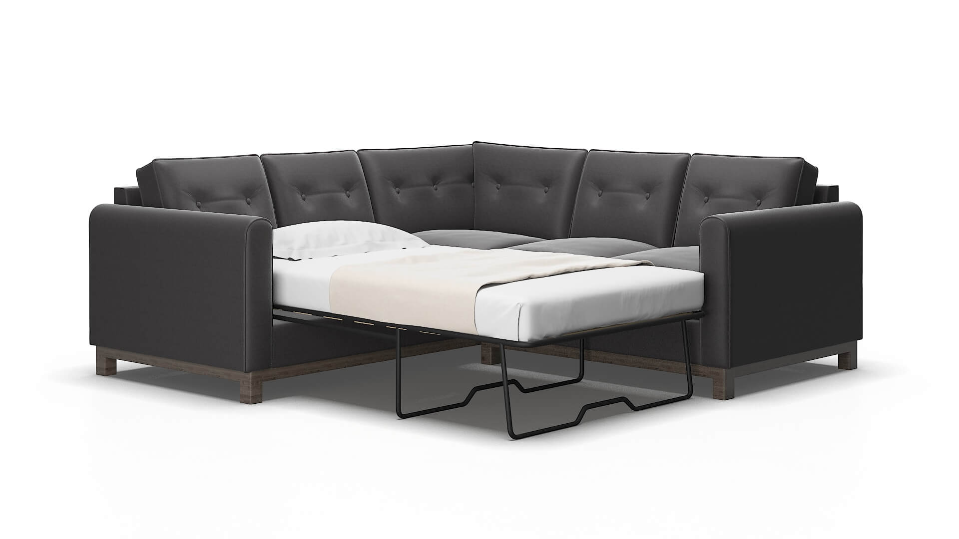 Rio Royale eclipse Sectional sleeper Espresso Legs  2