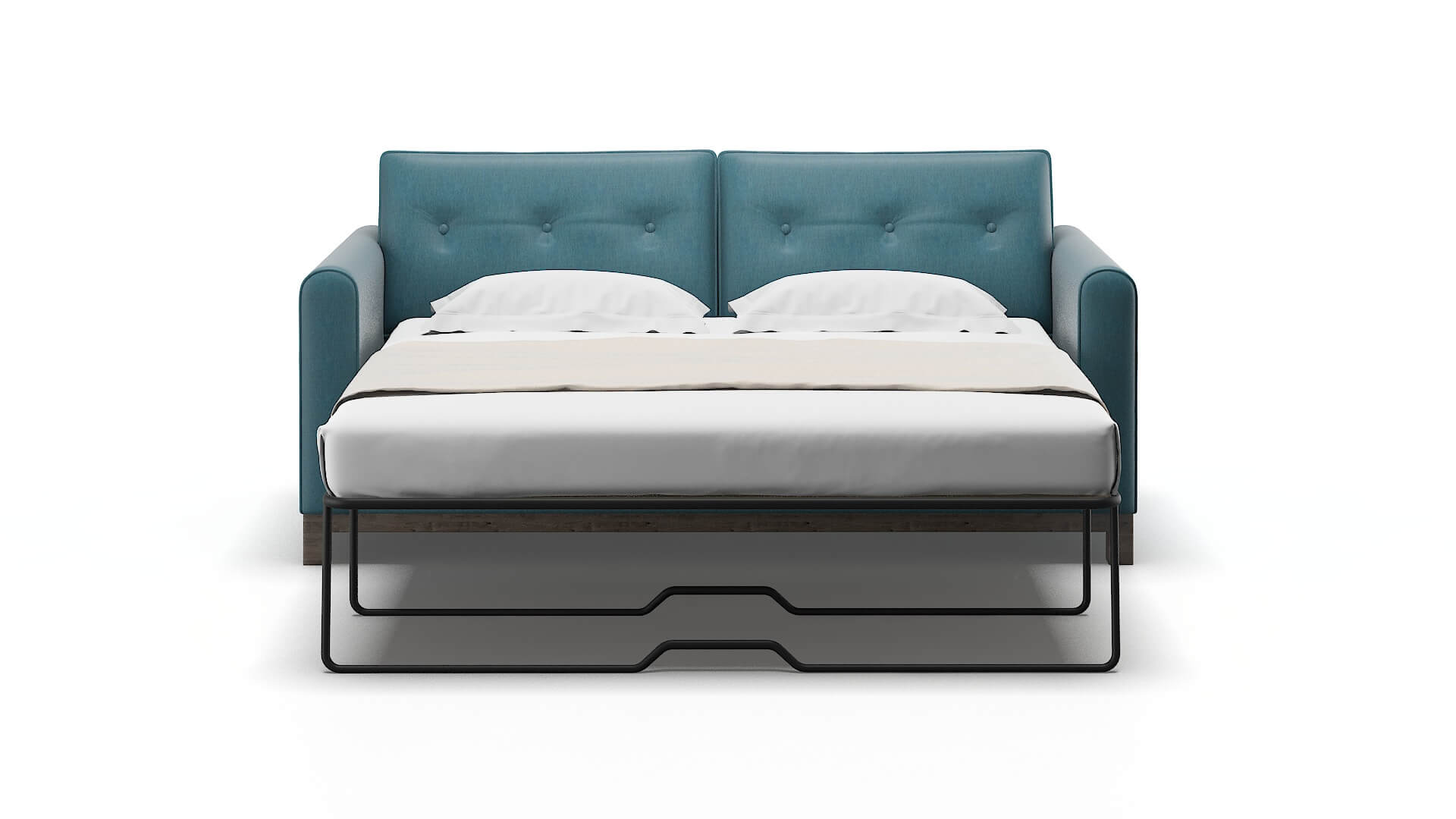 Rio Royale Electric_blue Sofa Sleeper Espresso legs 1