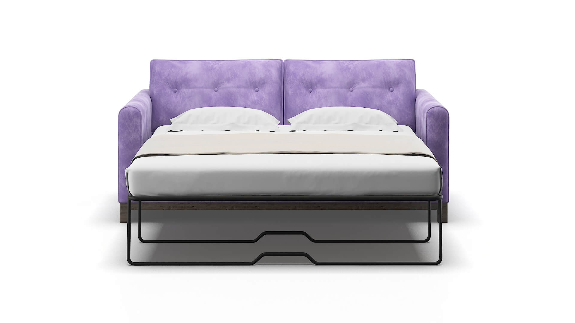 Rio Royale Lavender Sofa Sleeper Espresso legs 1