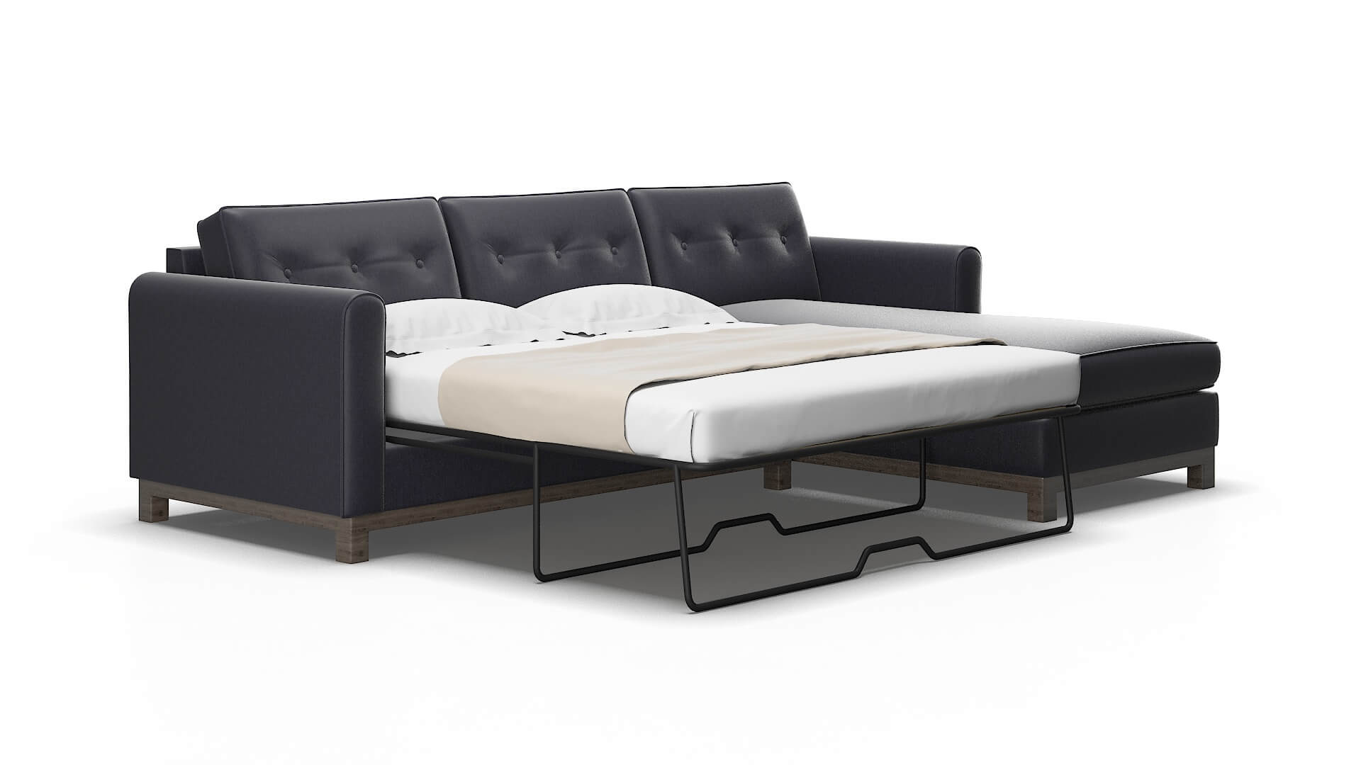 Rio Sasha navy Panel sleeper Espresso Legs  2