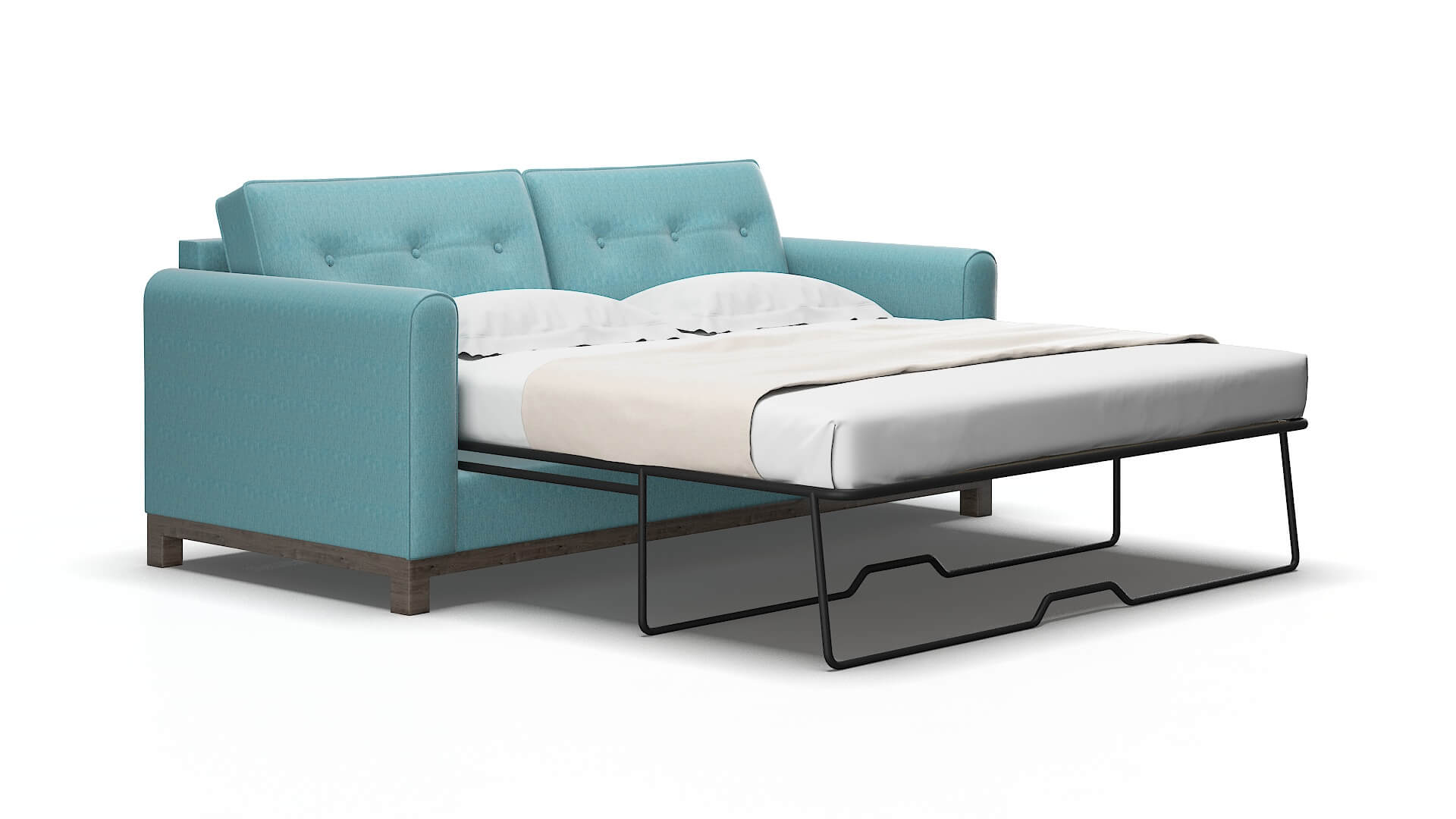 Rio Sorrento denim Sofa sleeper Espresso Legs  2