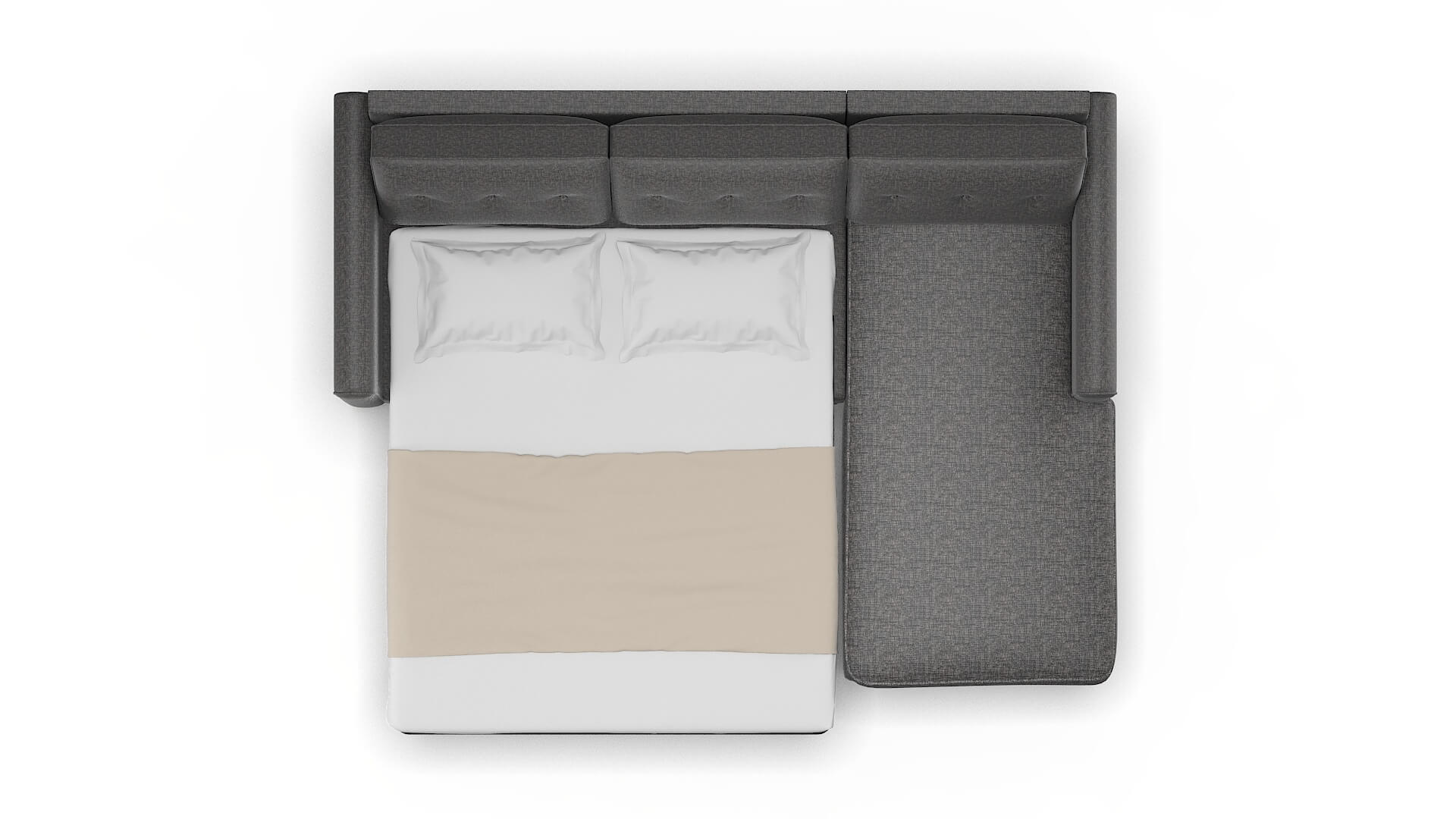 Rio Sosoftness 51 Panel Sleeper Espresso legs 3