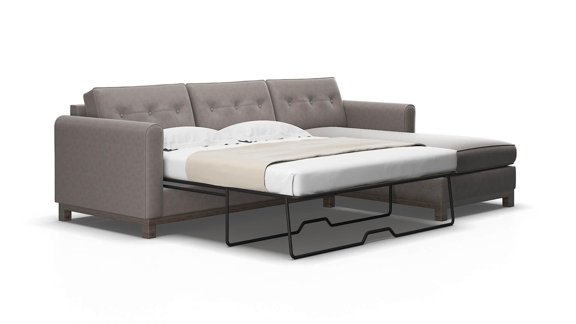 Rio Suave Slate Panel Sleeper espresso legs 2