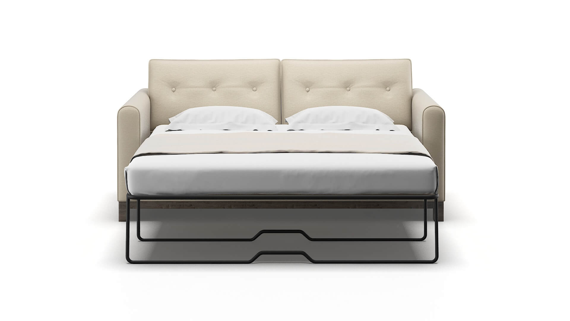 Rio Urban_d Silver Sofa Sleeper Espresso legs 1