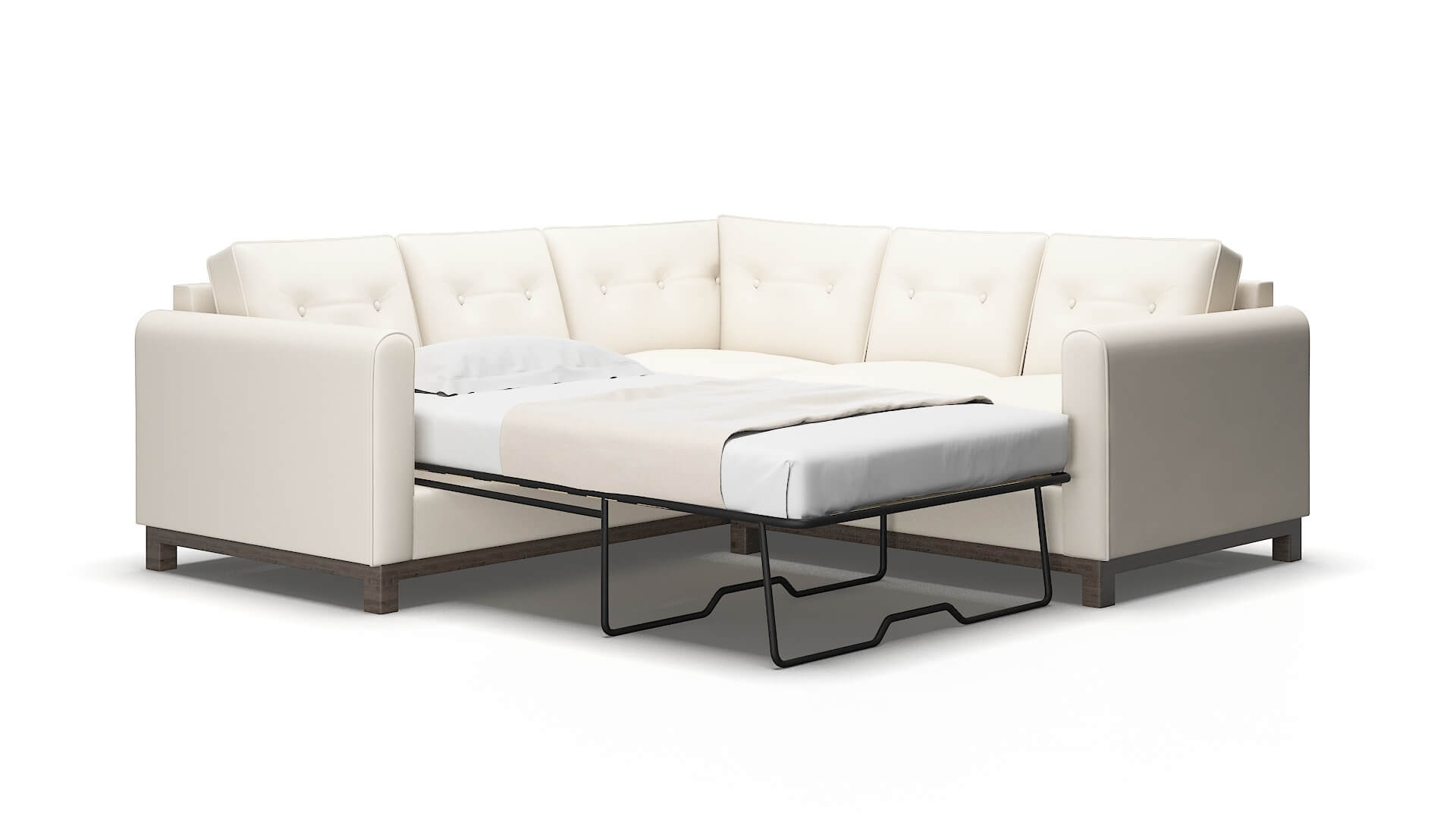 Rio Urban_d Snow Sectional Sleeper Espresso legs 2
