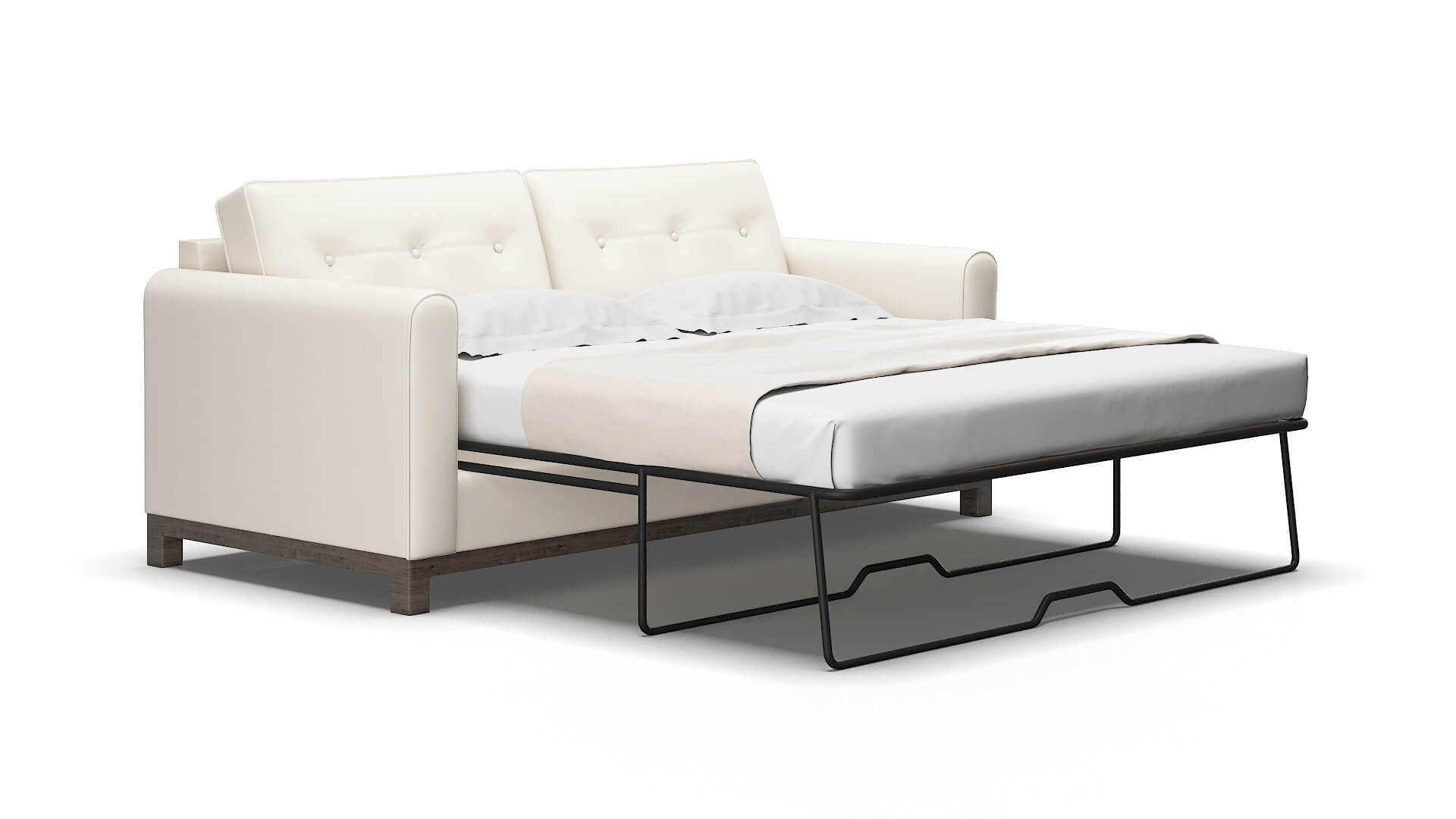 Rio Urban_d Snow Sofa Sleeper Espresso legs 2