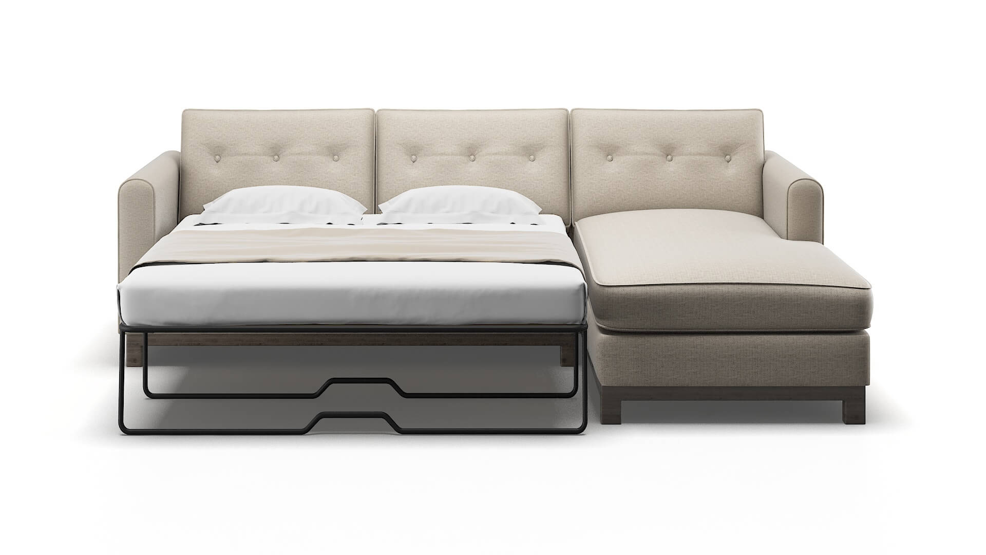 Rio Urban_d Steel Panel Sleeper Espresso legs 1