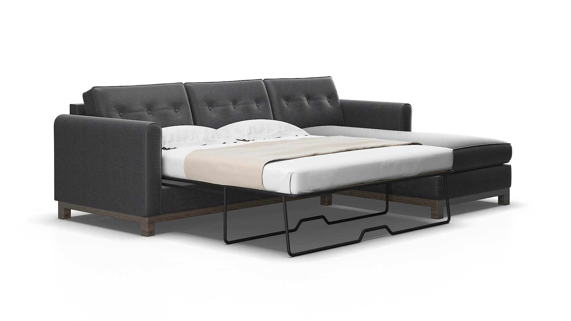 Rio Venus onyx Panel sleeper Espresso Legs  2