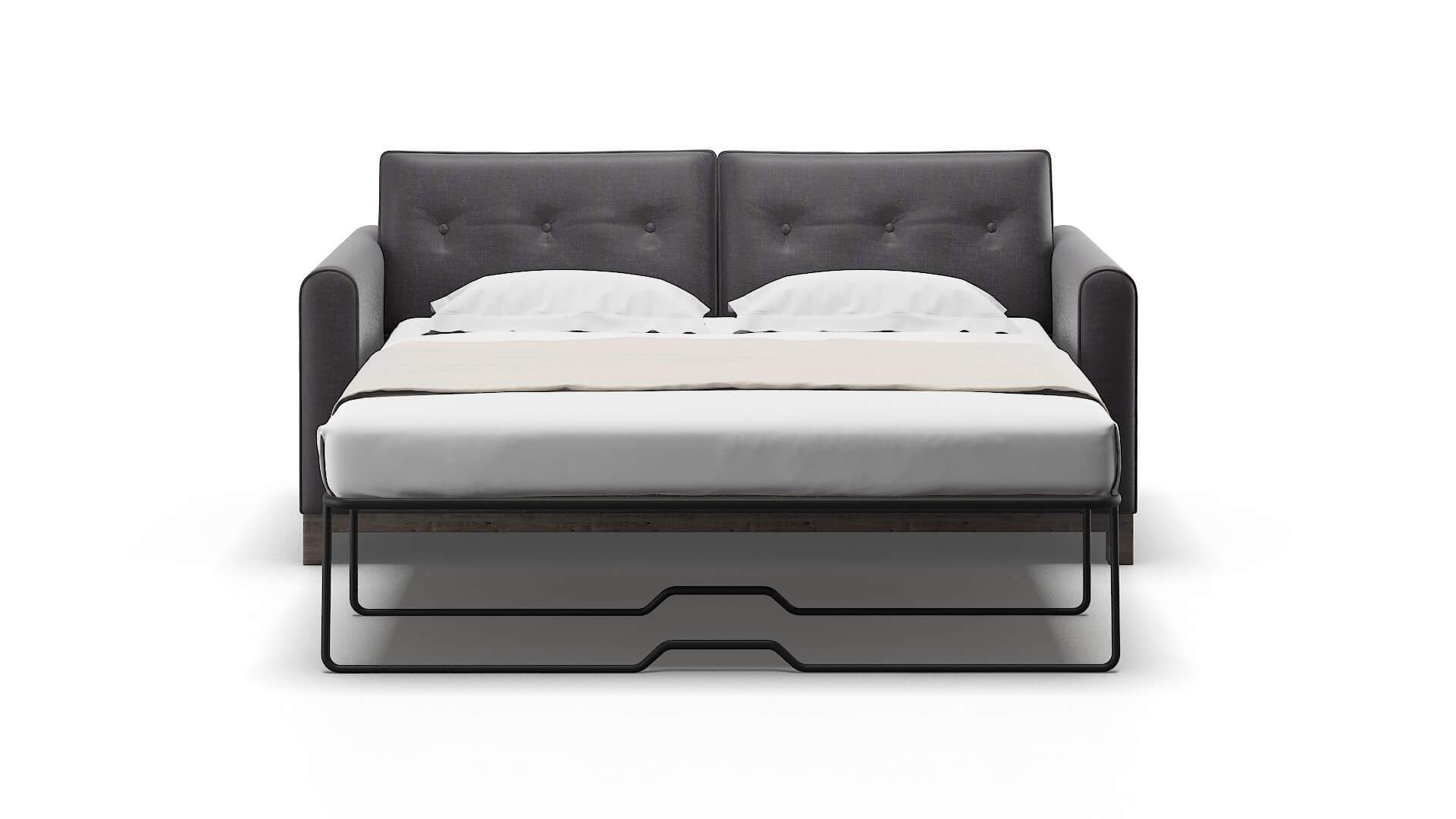 Rio Venus Onyx Sofa Sleeper Espresso legs 1