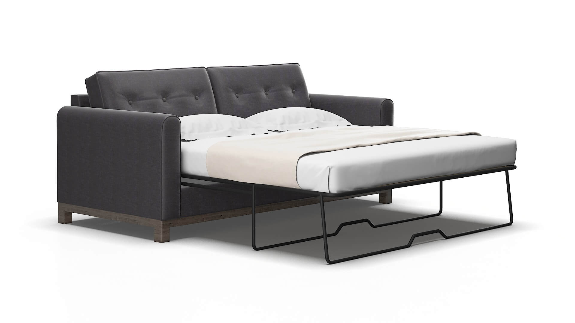 Rio Venus onyx Sofa sleeper Espresso Legs  2