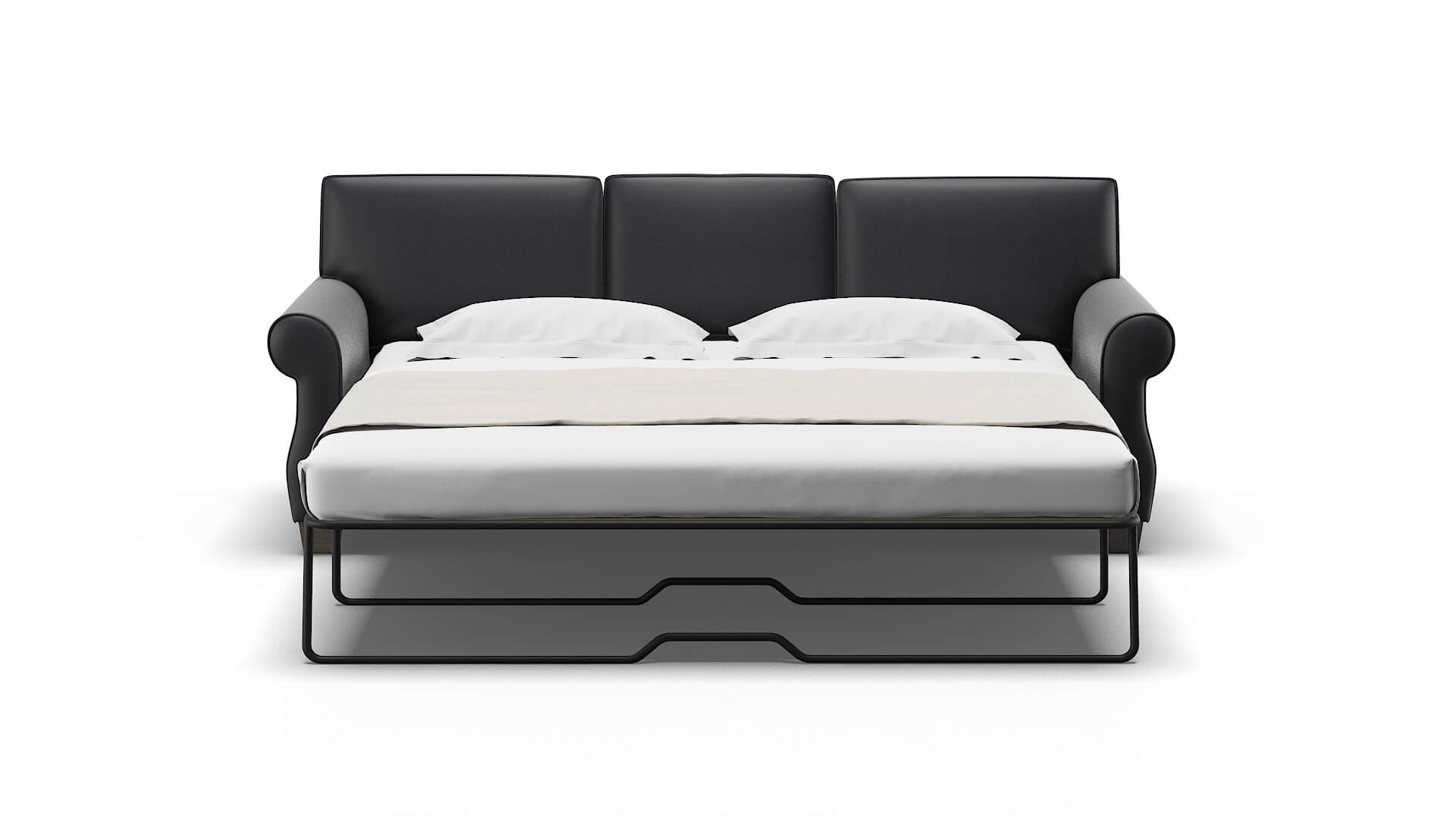 Rome Atlas_plz Navy Sofa Sleeper Espresso legs 1