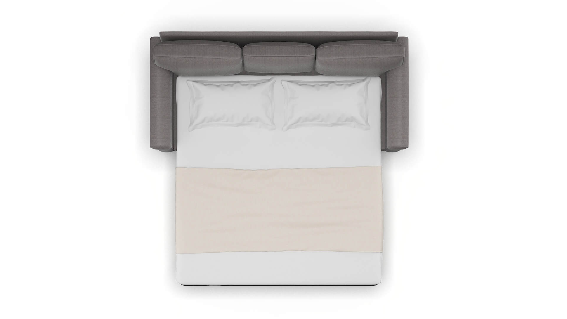 Rome Atlas_plz Silver Sofa Sleeper Espresso legs 3