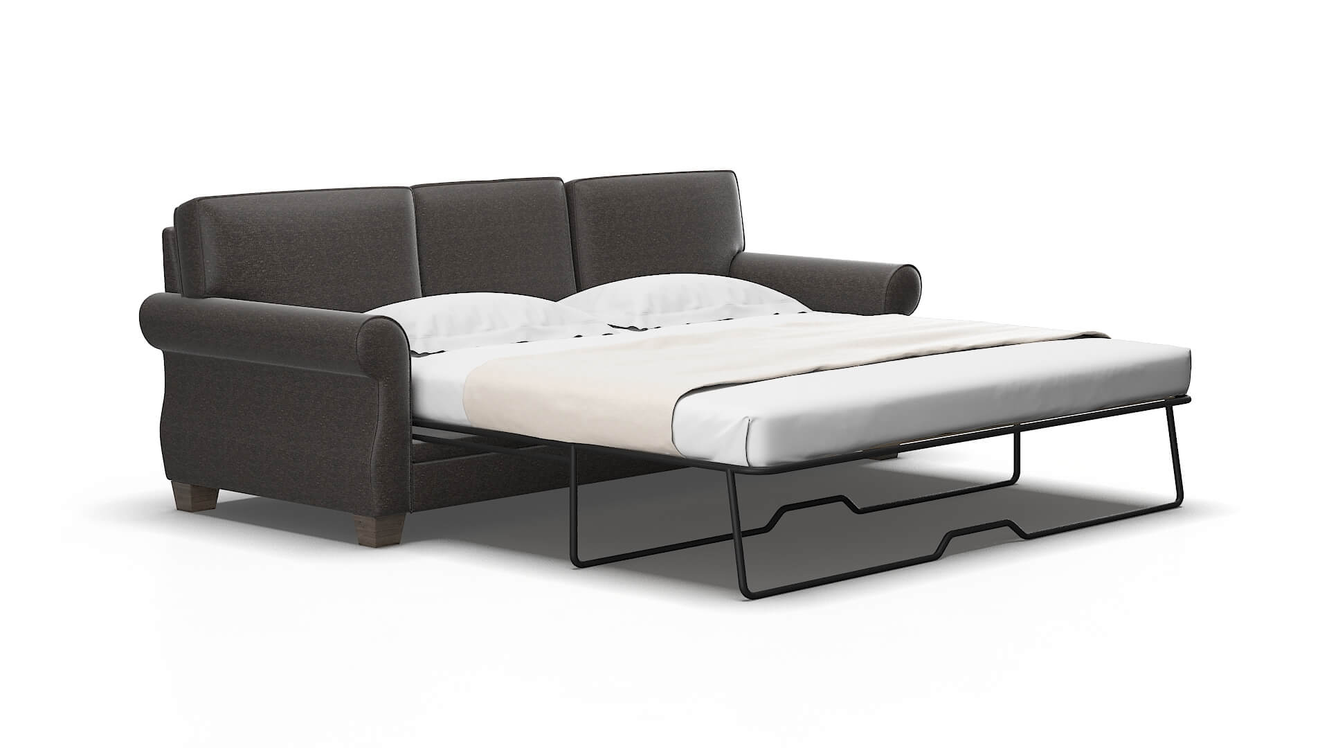 Rome Avenger Denim Sofa Sleeper Espresso legs 2