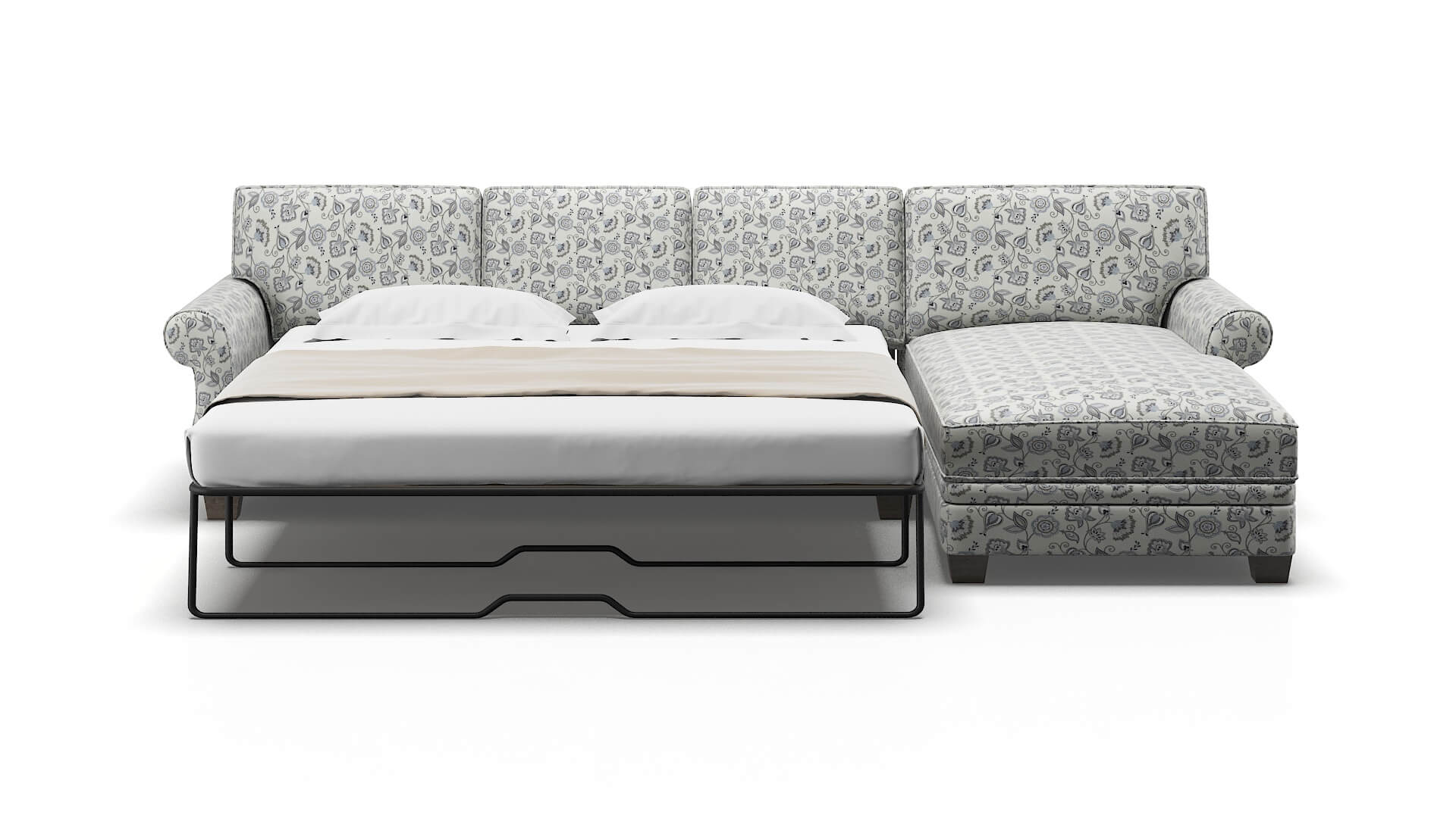 Rome Avignon Sky Panel Sleeper Espresso legs 1