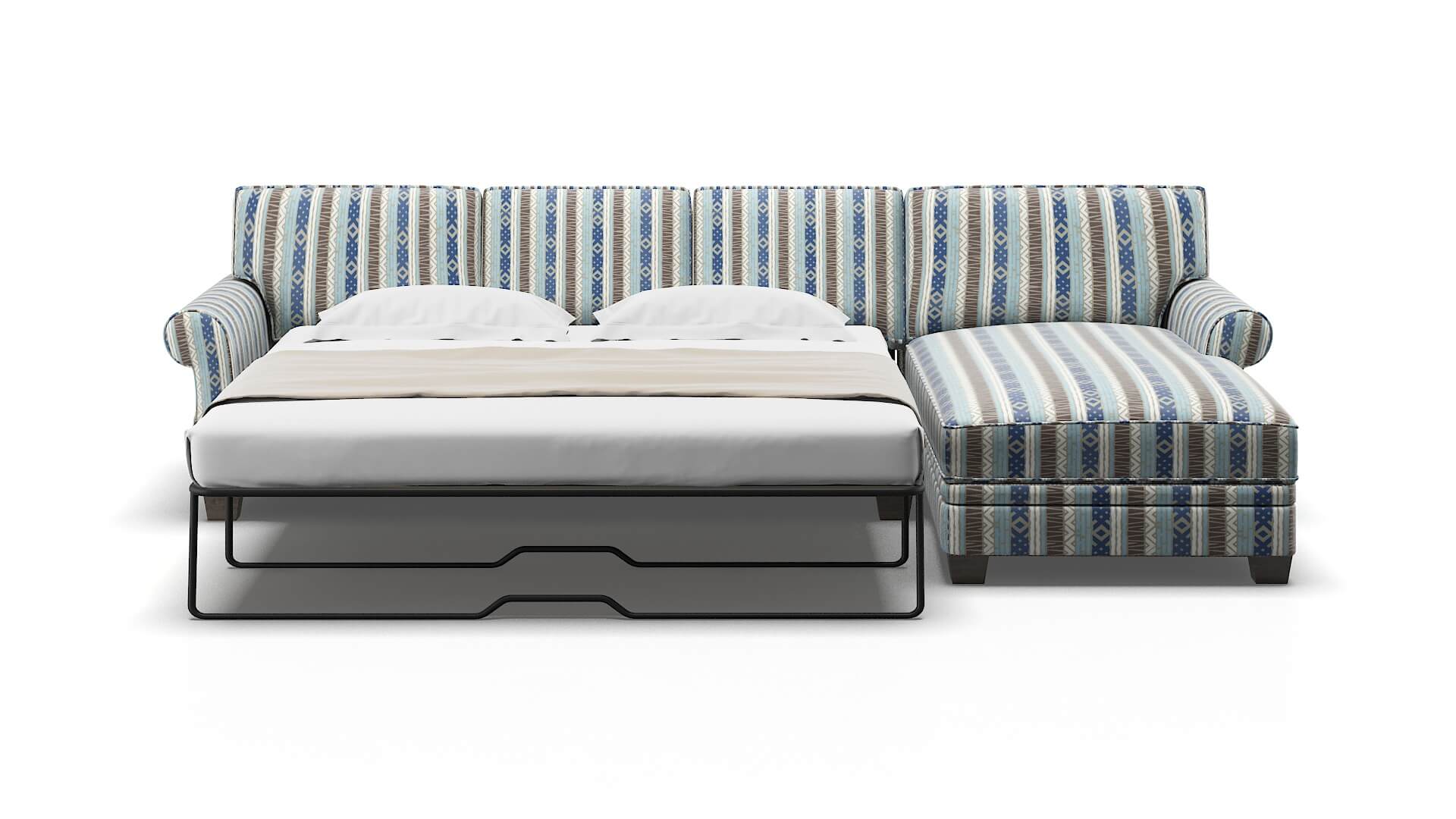 Rome Bodhi Indigo Panel Sleeper Espresso legs 1