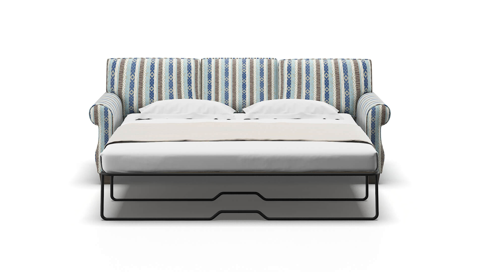 Rome Bodhi Indigo Sofa Sleeper Espresso legs 1