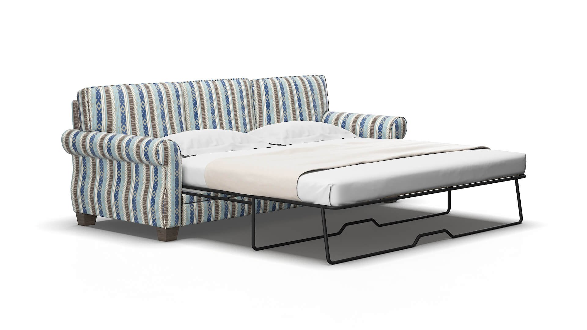 Rome Bodhi indigo Sofa sleeper Espresso Legs  2