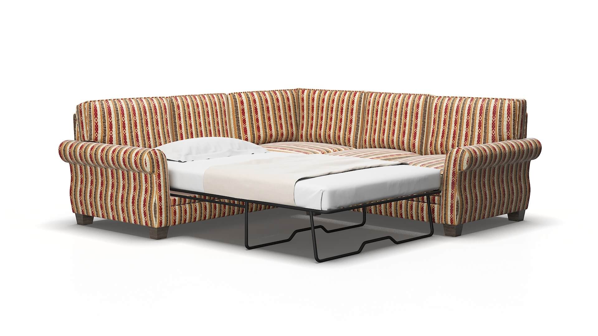 Rome Bodhi tango Sectional sleeper Espresso Legs  2