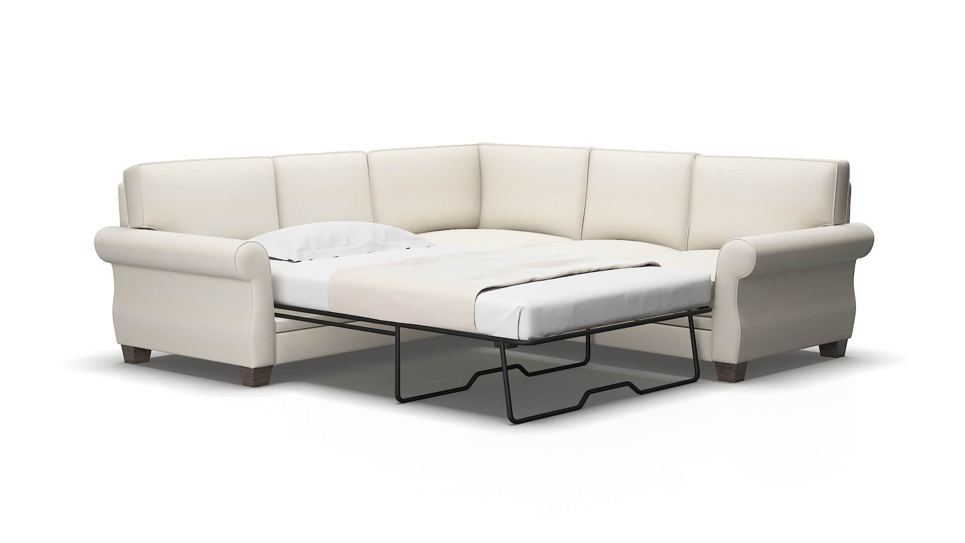 Rome Bungalow Ivory Sectional Sleeper 2