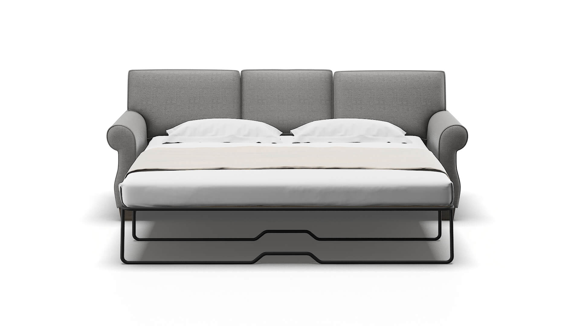 Rome Catalina Steel Sofa Sleeper Espresso legs 1