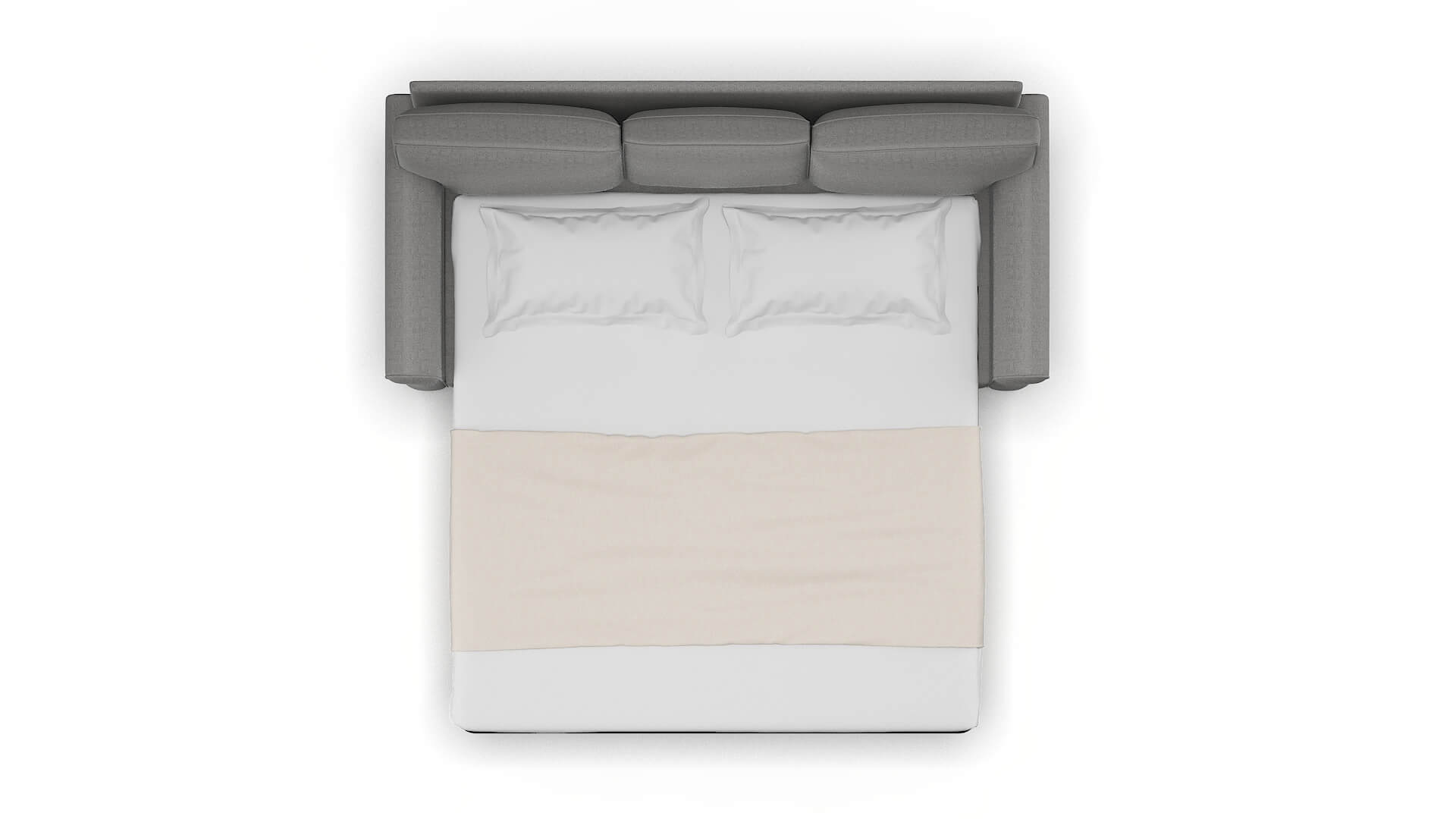 Rome Catalina Steel Sofa Sleeper Espresso legs 3