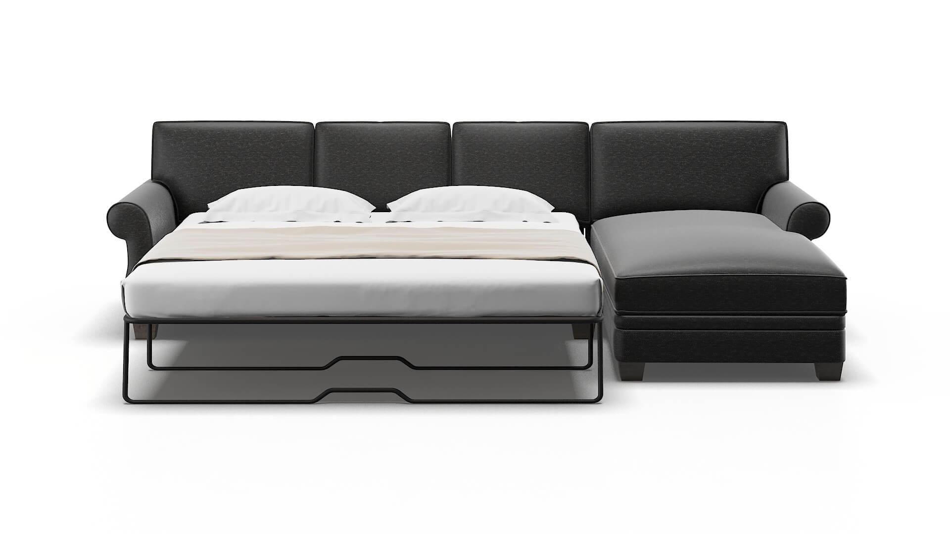 Rome Chance Denim Panel Sleeper Espresso legs 1