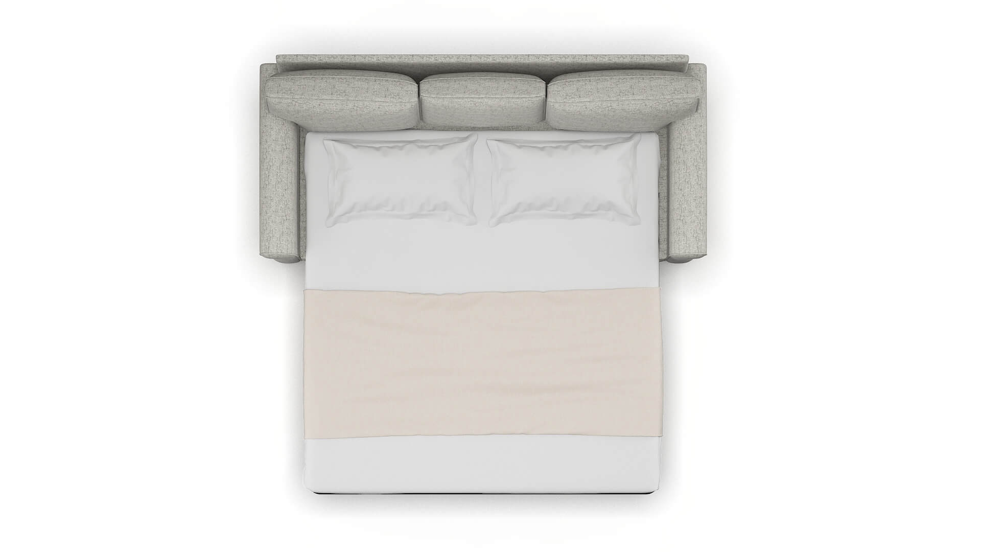 Rome Derby Silver Sofa Sleeper Espresso legs 3