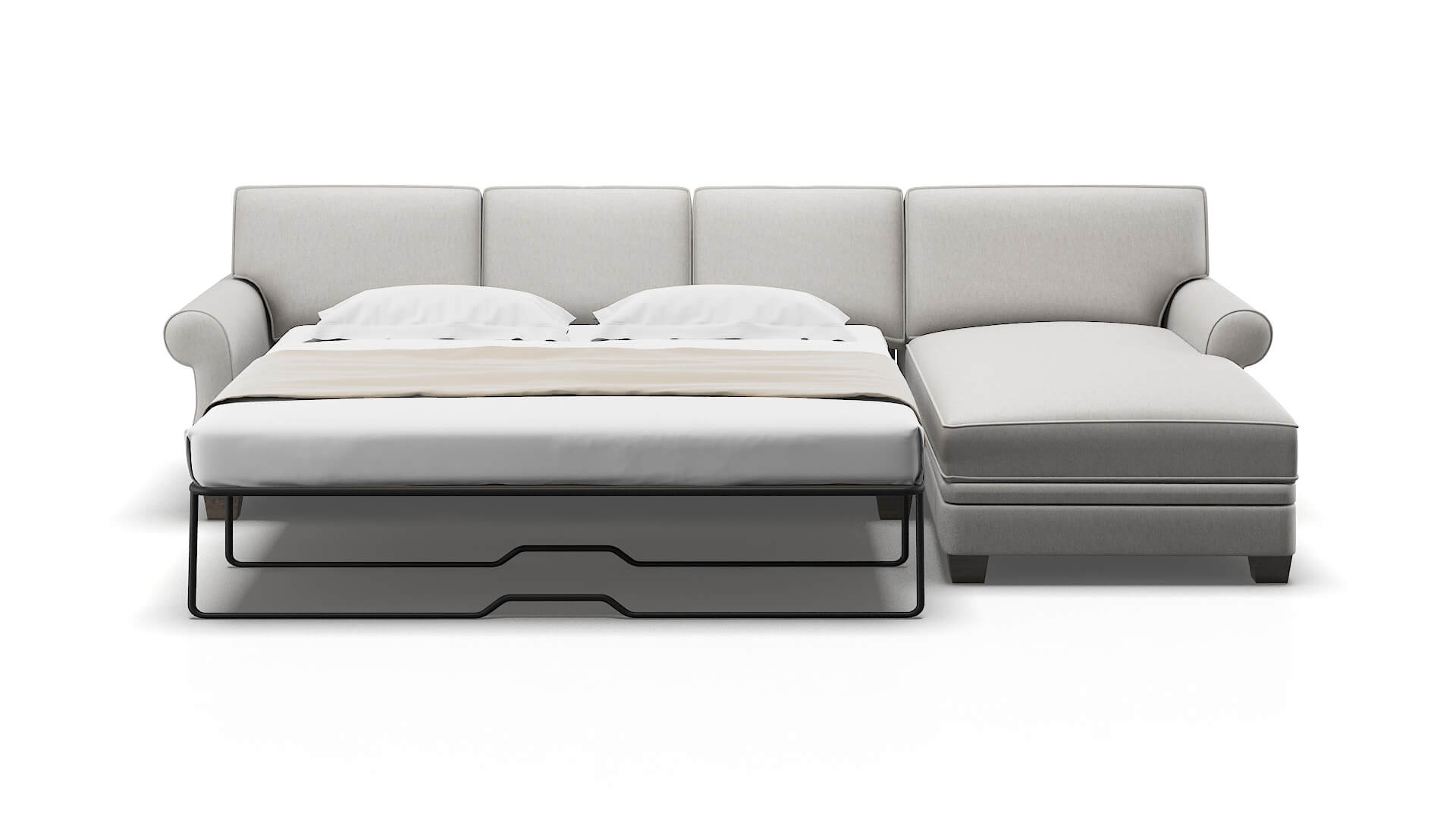 Rome Dream_d Sterling Panel Sleeper Espresso legs 1