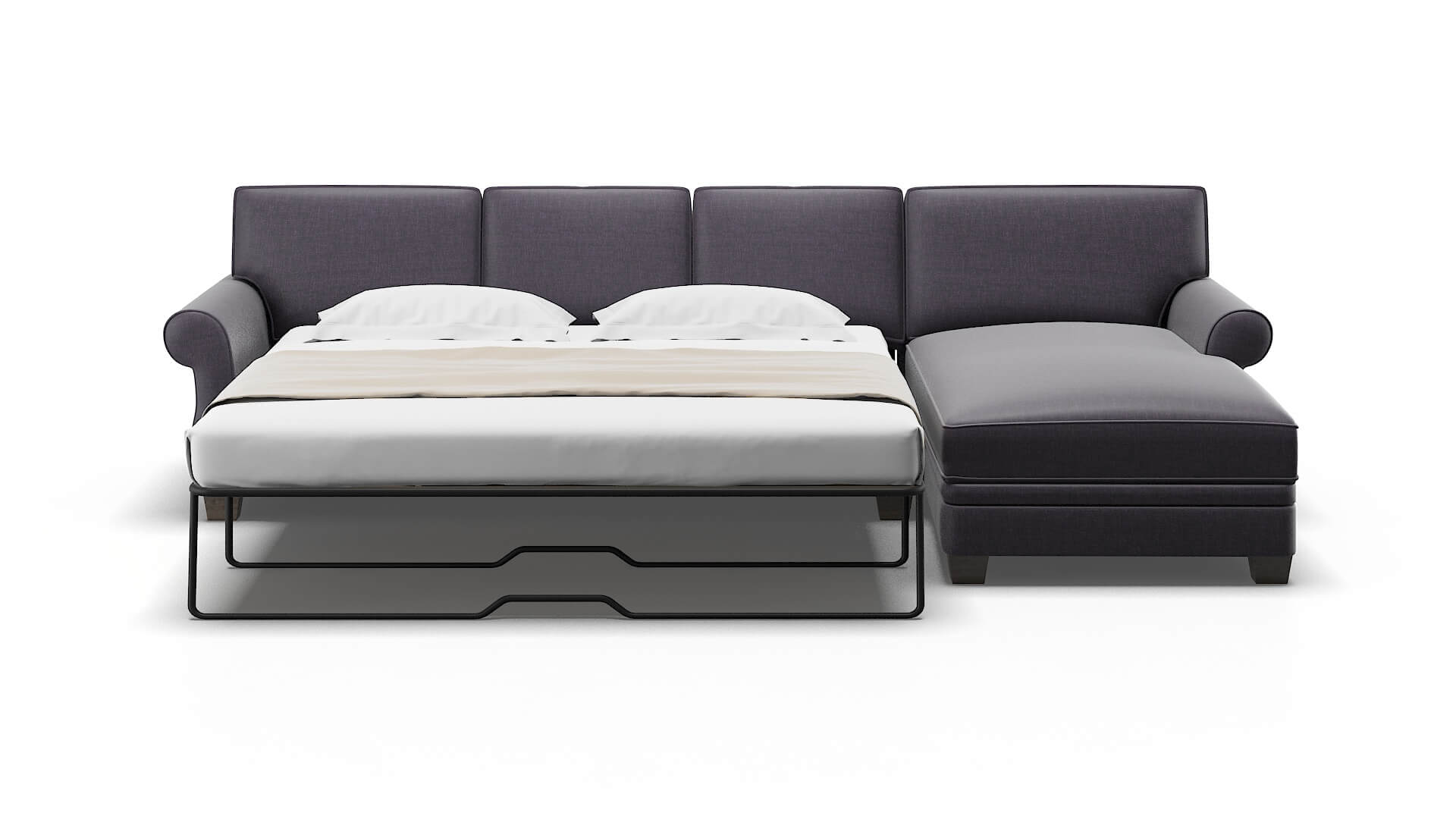 Rome Durham Ink Panel Sleeper Espresso legs 1