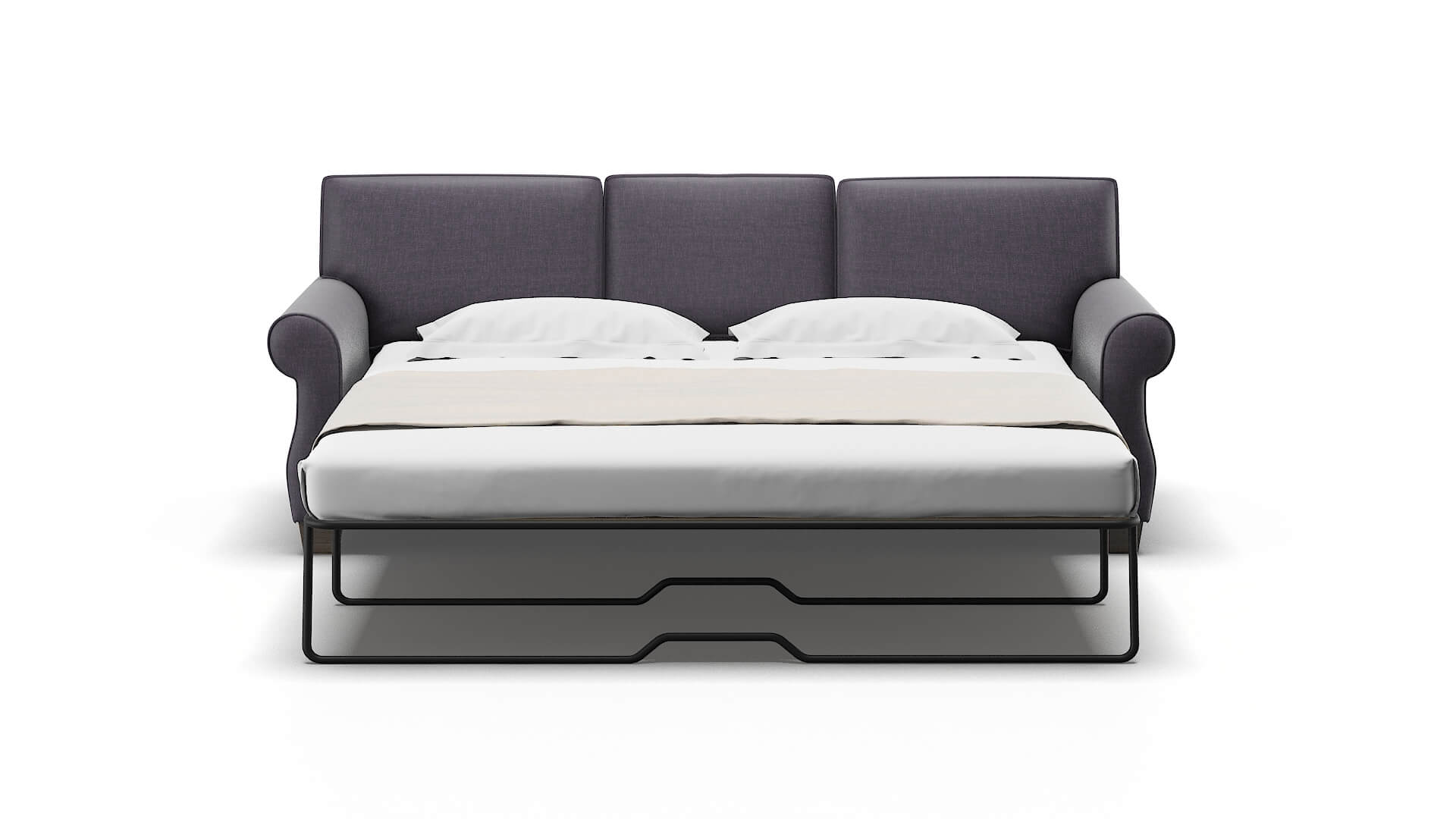 Rome Durham Ink Sofa Sleeper Espresso legs 1