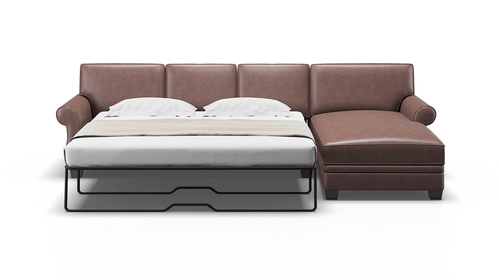 Rome Ford Brown Panel Sleeper Espresso legs 1