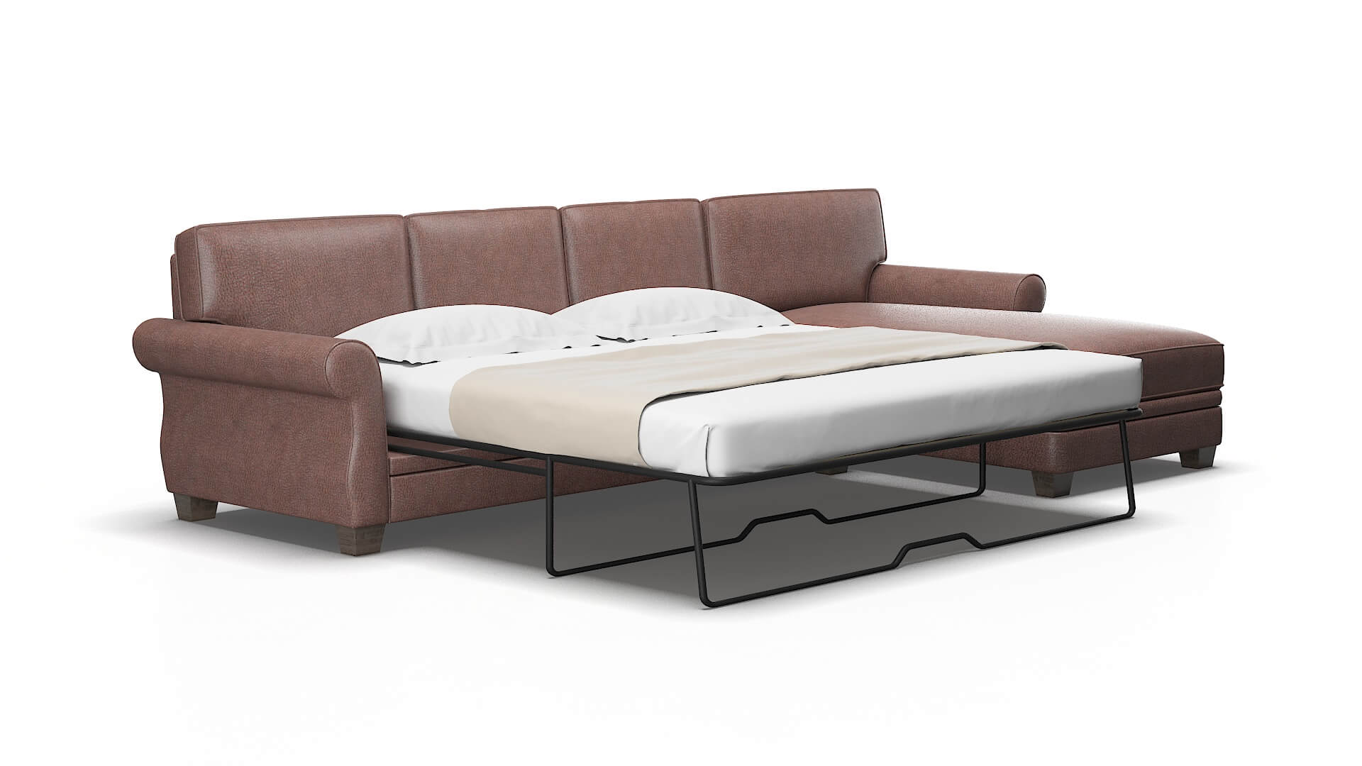 Rome Ford Brown Panel Sleeper Espresso legs 2