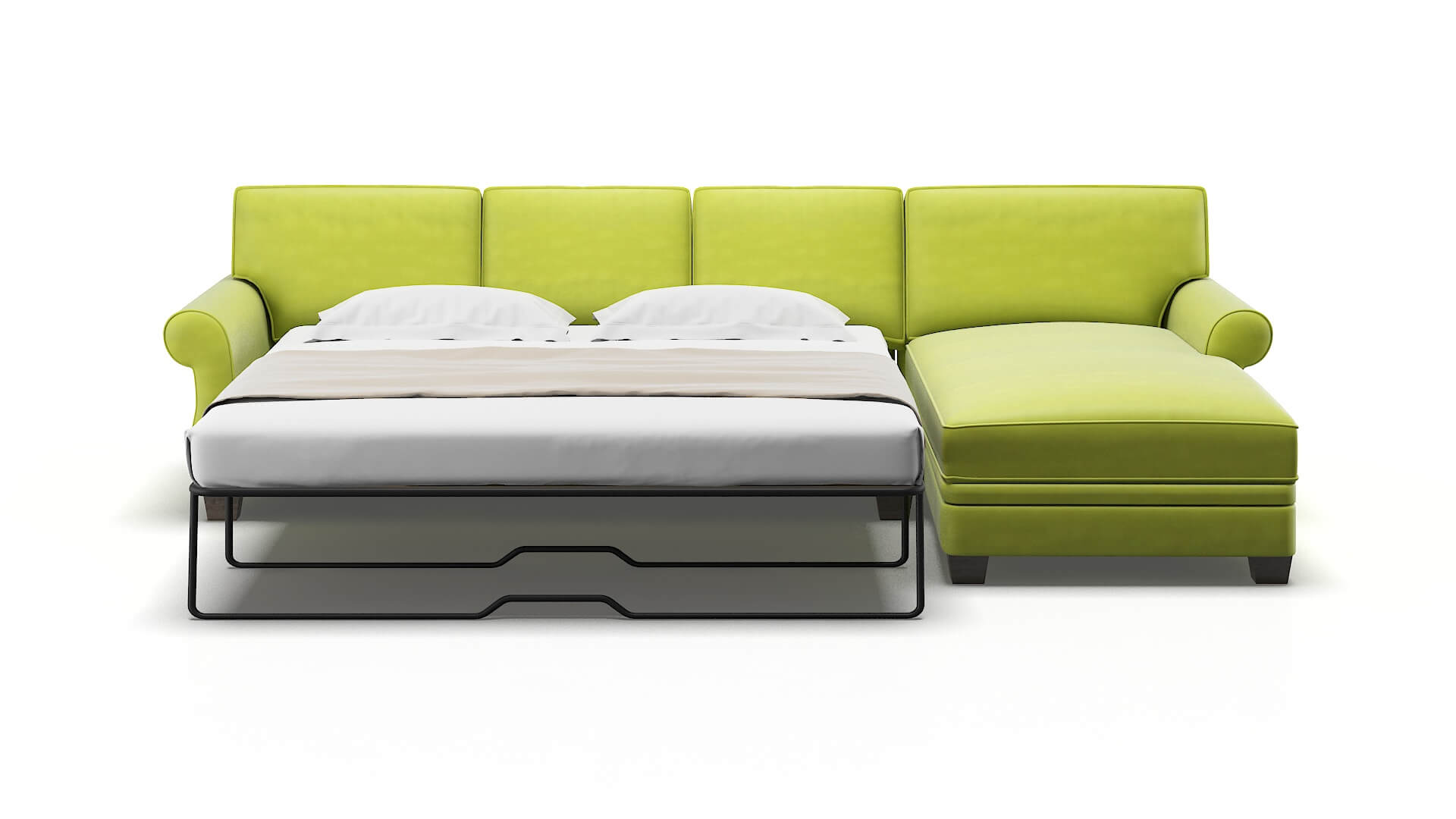 Rome Hathaway Apple Panel Sleeper Espresso legs 1