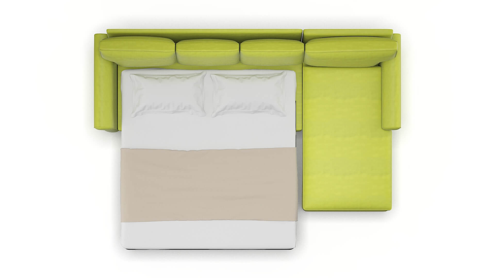 Rome Hathaway Apple Panel Sleeper Espresso legs 3