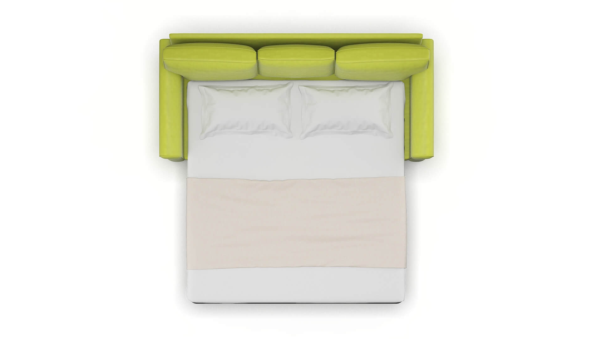 Rome Hathaway Apple Sofa Sleeper Espresso legs 3