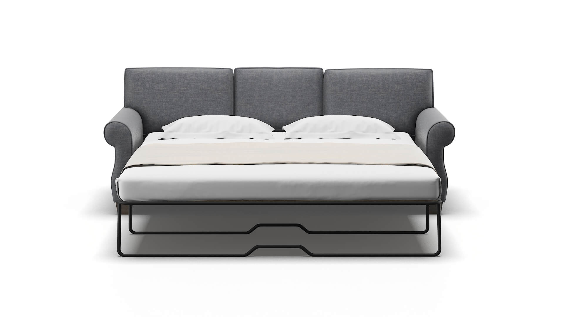 Rome Keylargo Graphite Sofa Sleeper Espresso legs 1