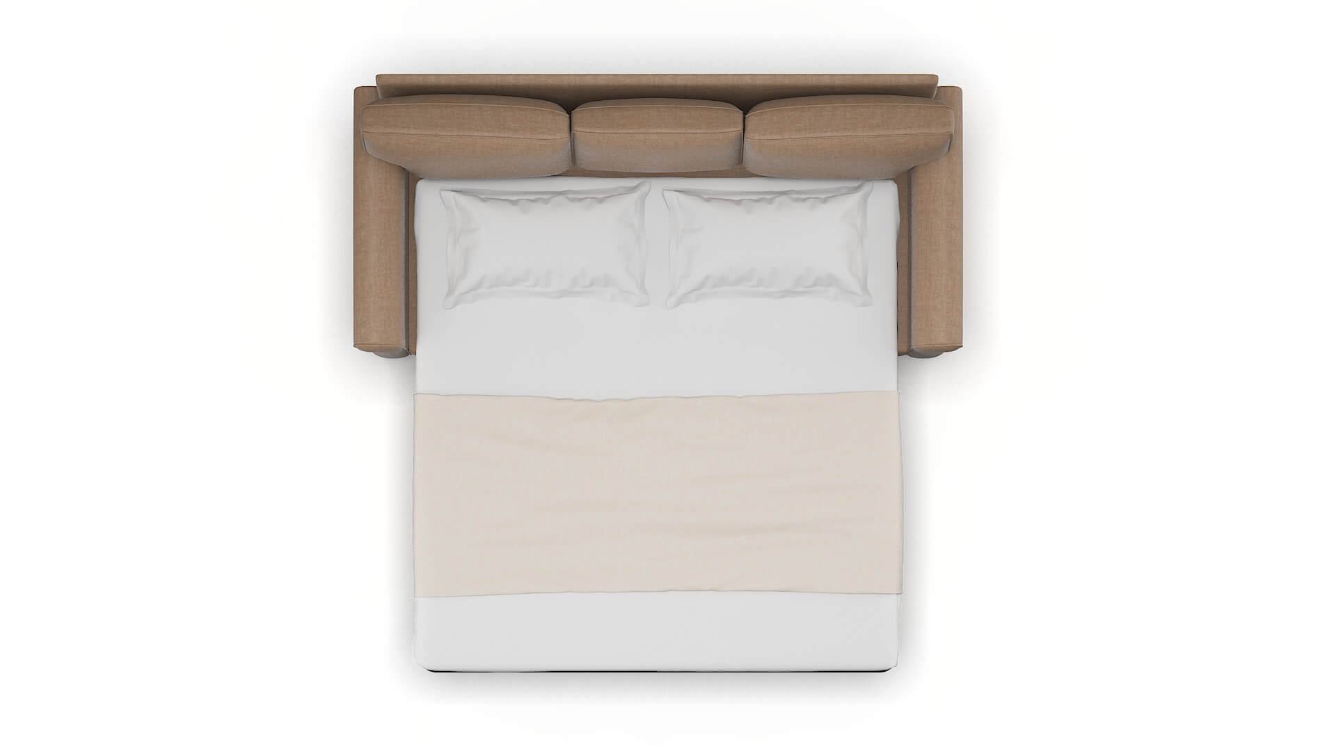 Rome Keylargo Mink Sofa Sleeper Espresso legs 3