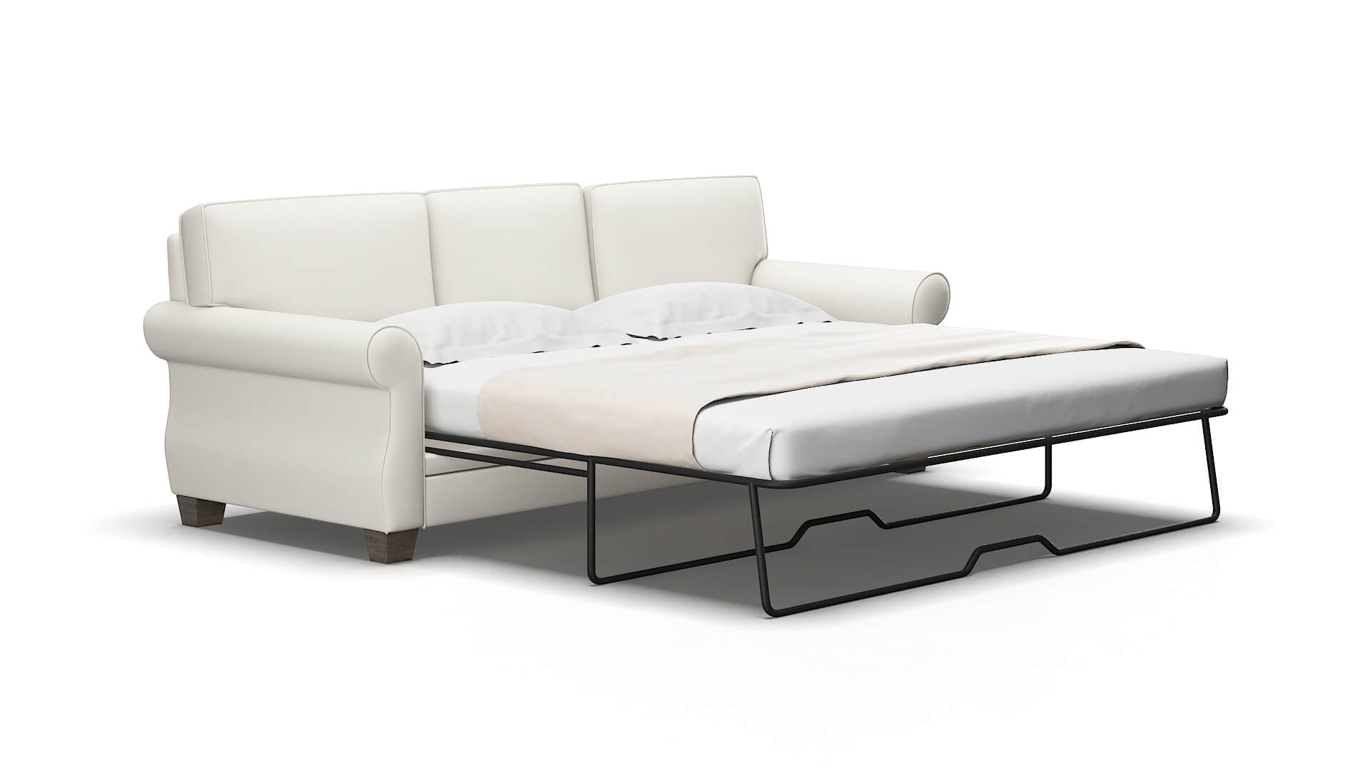 Rome Keylargo oatmeal Sofa sleeper Espresso Legs  2