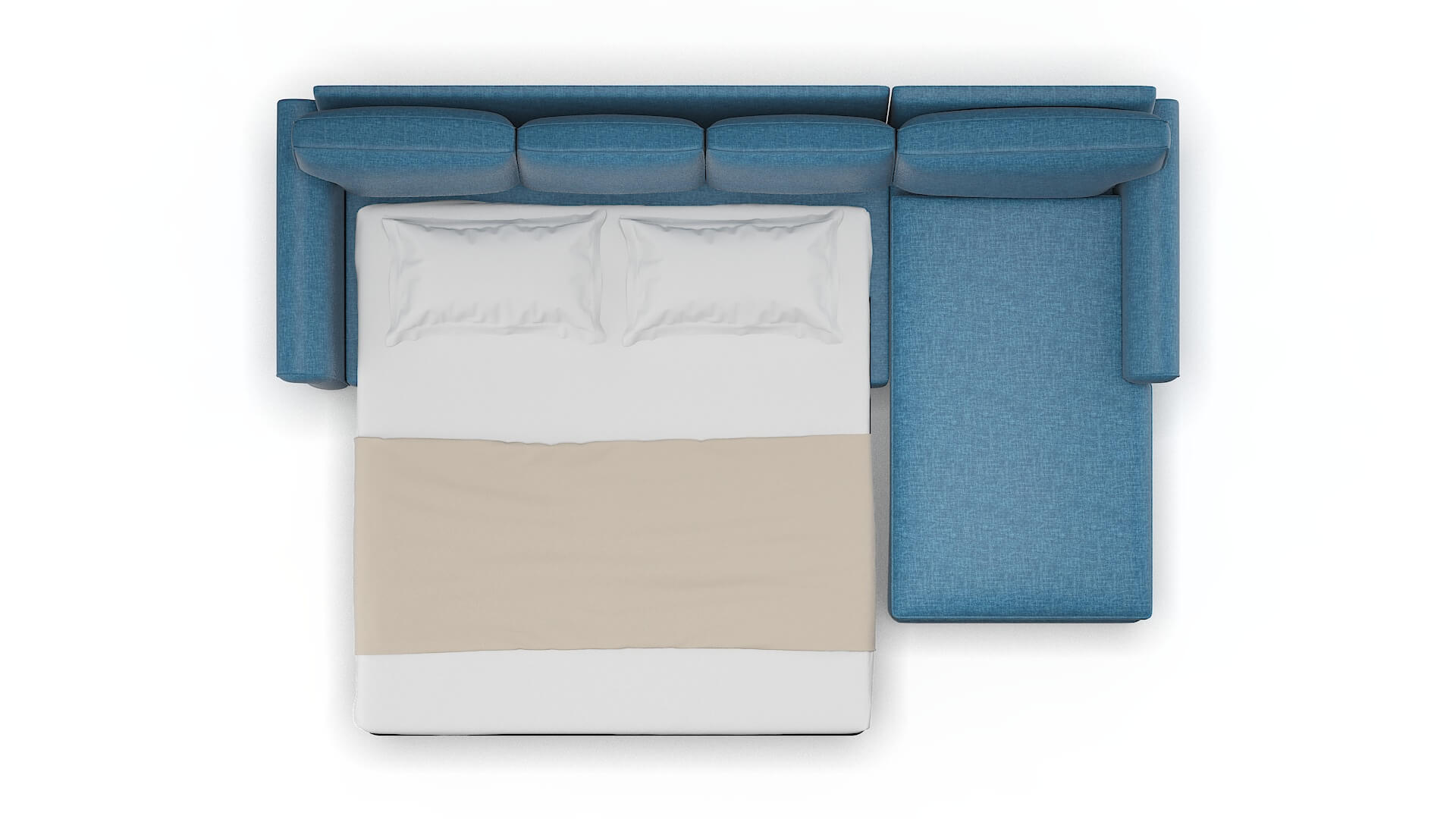 Rome Keylargo Ocean Panel Sleeper Espresso legs 3