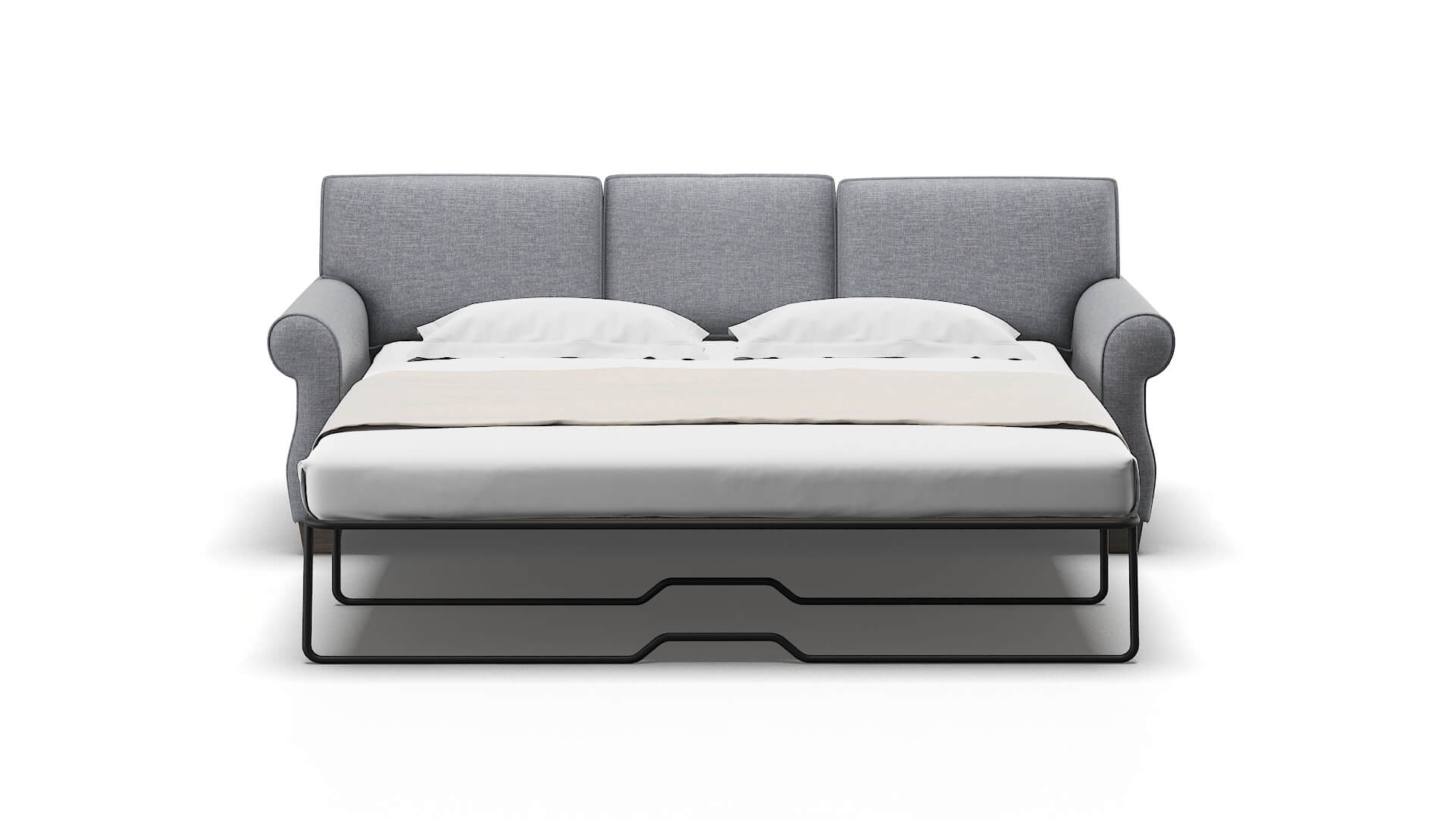 Rome Lana Ash Sofa Sleeper Espresso legs 1